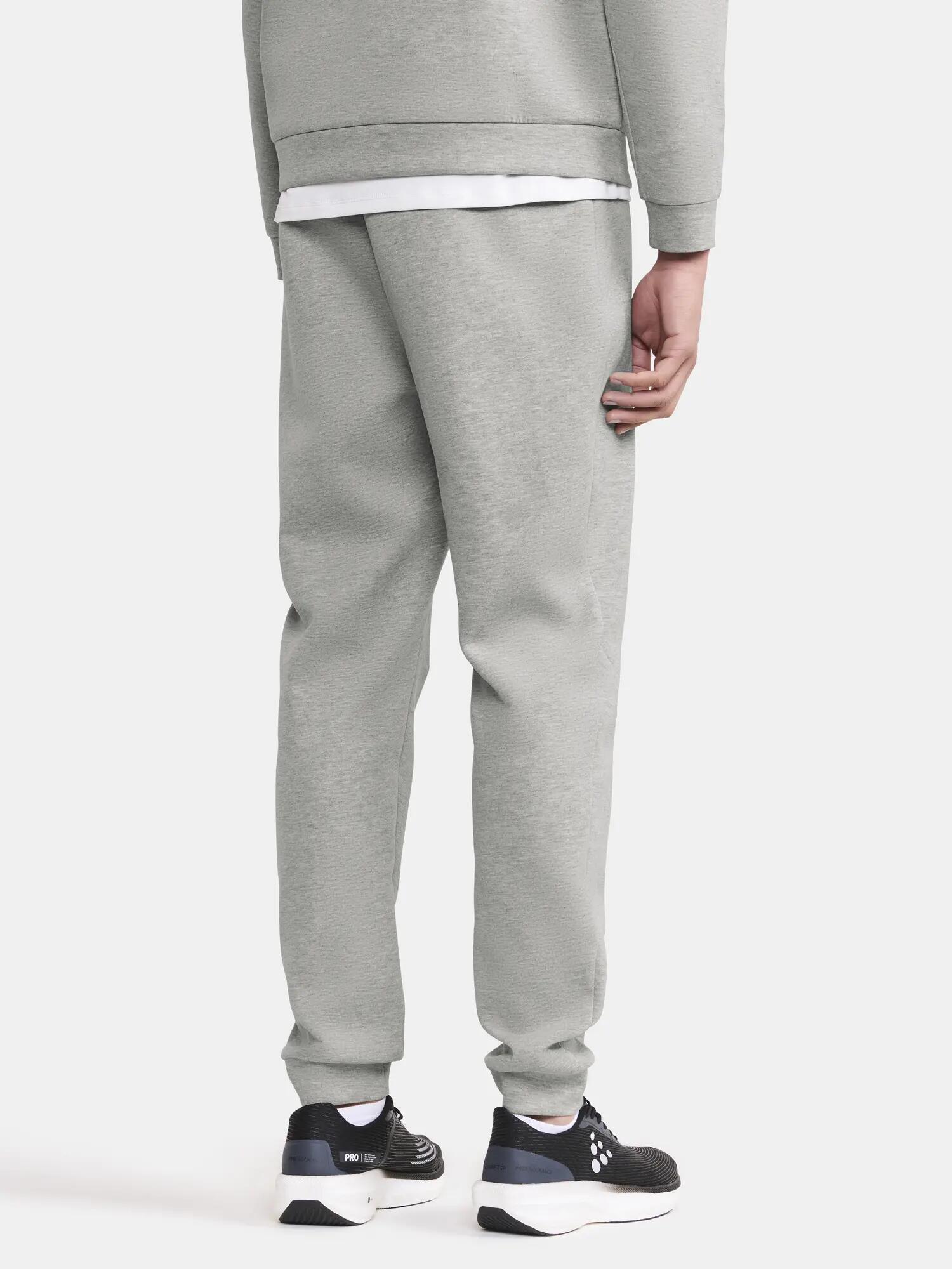 craft ADV Join Sweat Pant M — pantalon sweat confort Gris Mélangé – Grey Melange 6/6