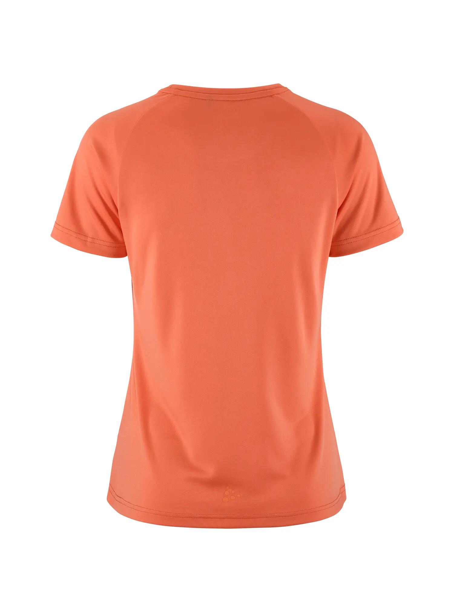 craft CORE Essence Logo Tee W aus recyceltem Polyester – Trace 2/7