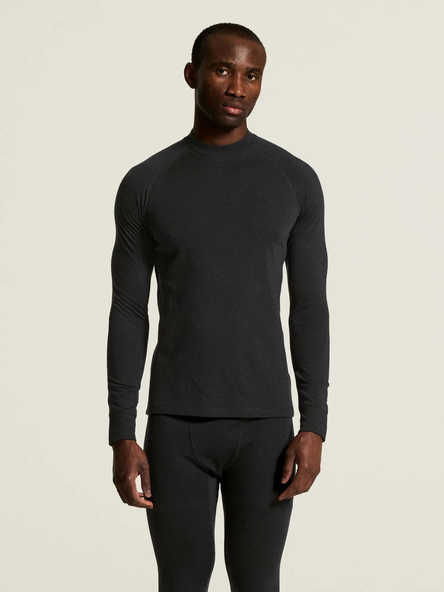 craft T-shirt manches longues Wool Comfort chaleur et gestion d'humidité – Black 7/7