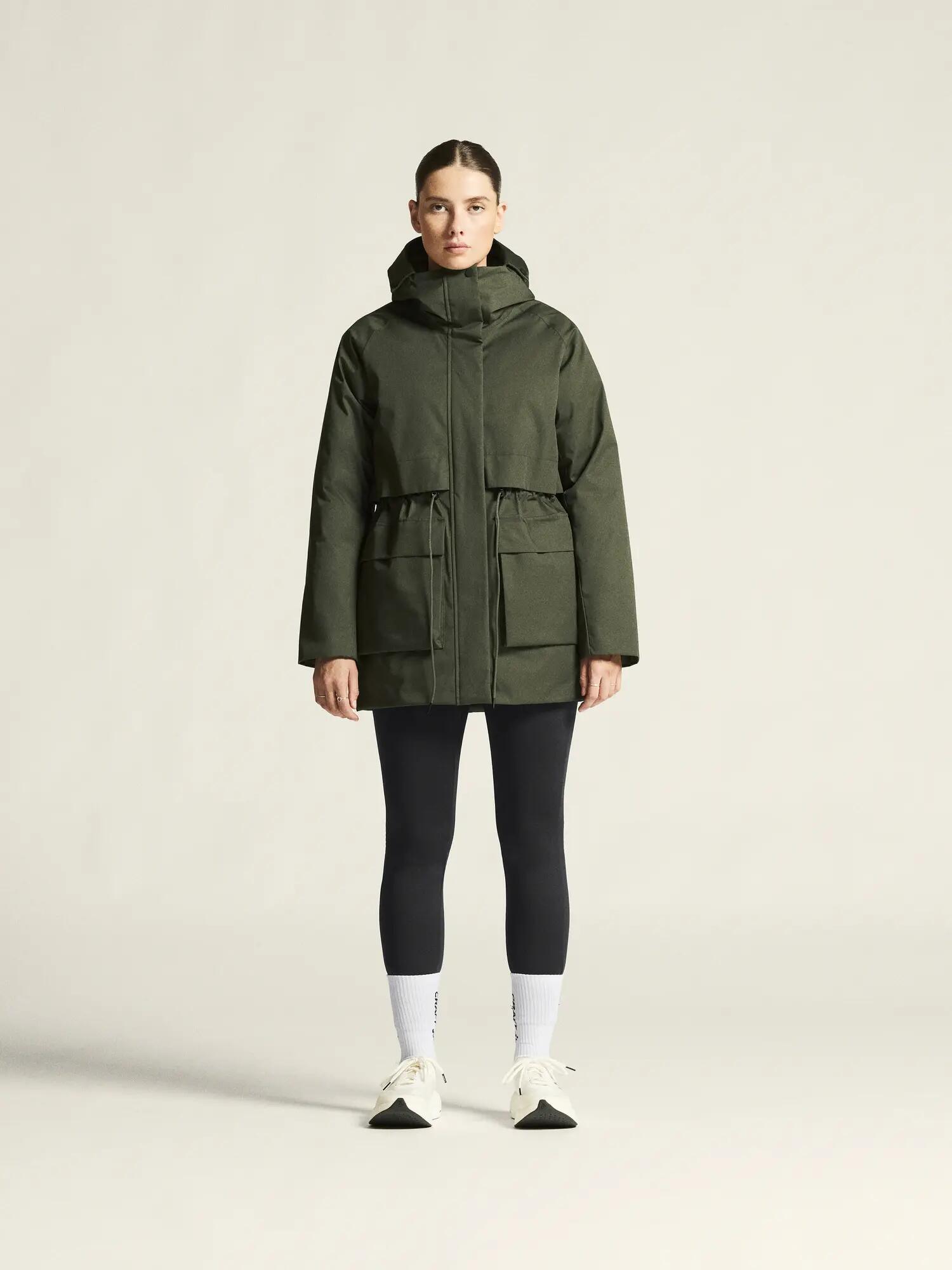 craft Urban Padded Parka W — Gewatteerde damesparka – Chimera 5/7