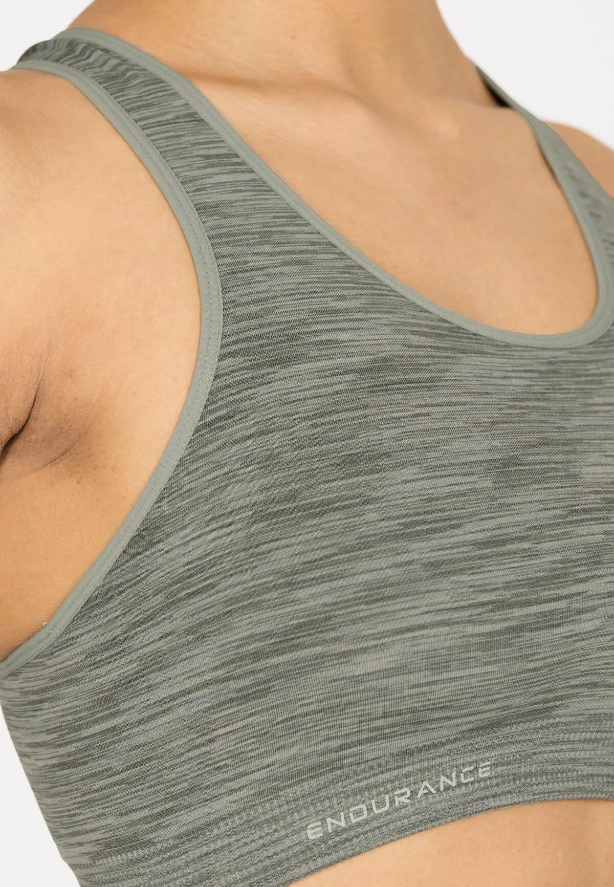 endurance Soutien desportivo Crina W Seamless Melange — Sem costuras, Cor 3120 5/7