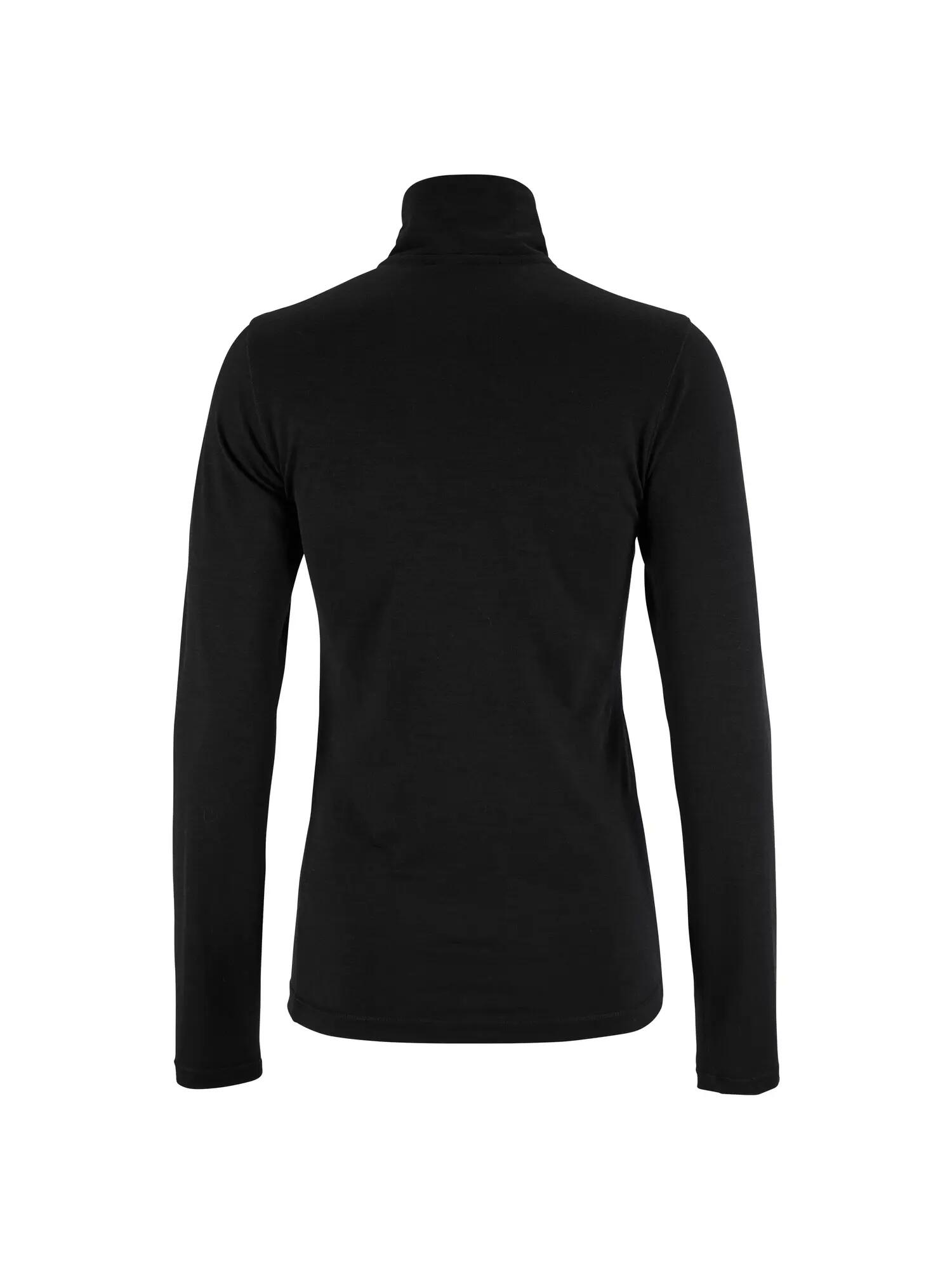 craft Wool 95 HZ LS W thermoshirt lange mouw van merinowol – Black/Melange 2/7