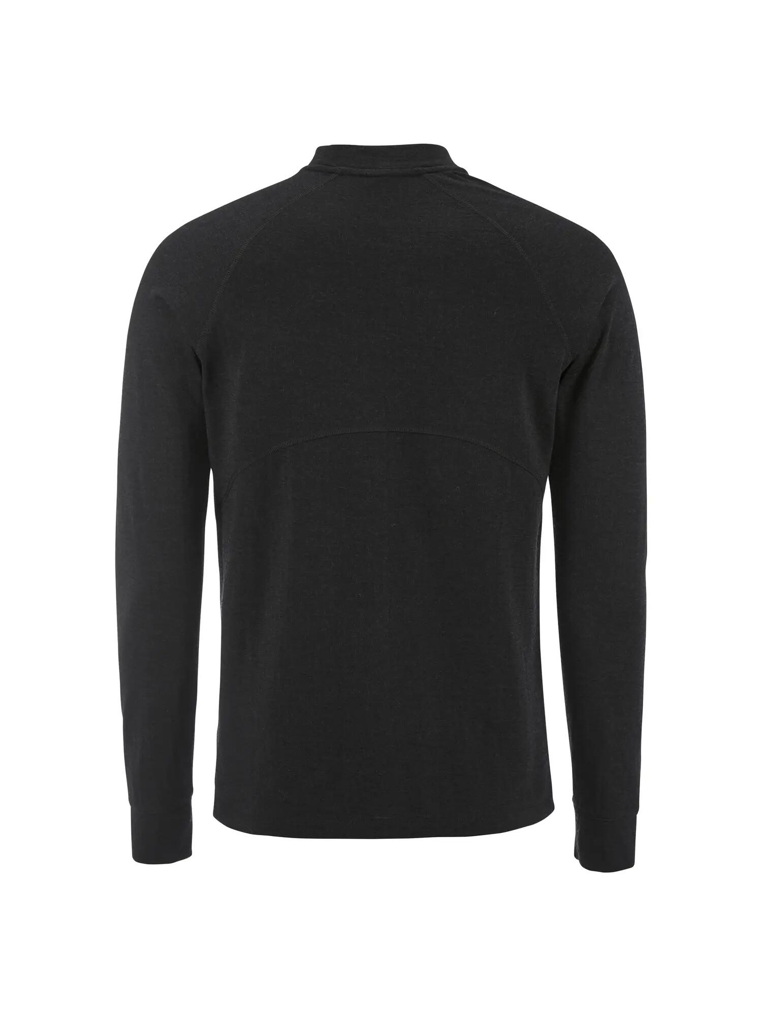 craft T-shirt manches longues Wool Comfort chaleur et gestion d'humidité – Black 2/7