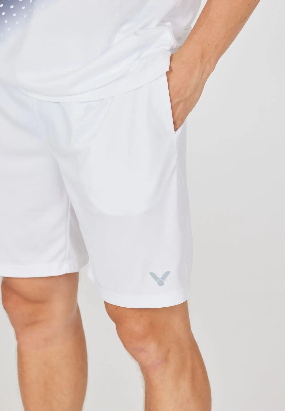 victor Sambucca M Shorts in 100% polyester per uomo – 1002 White 6/7