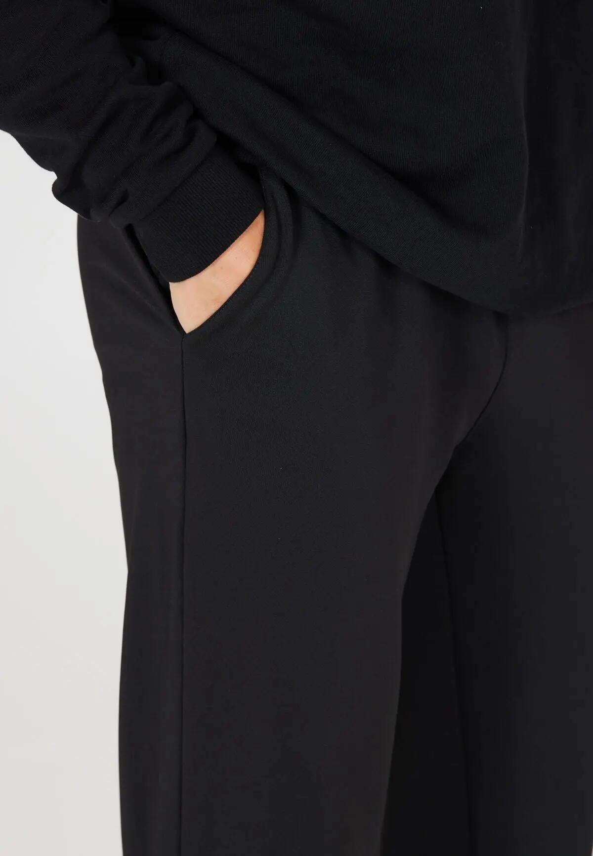 victor Vallace M Broek van rekbaar polyester – 1001 Black 2/7