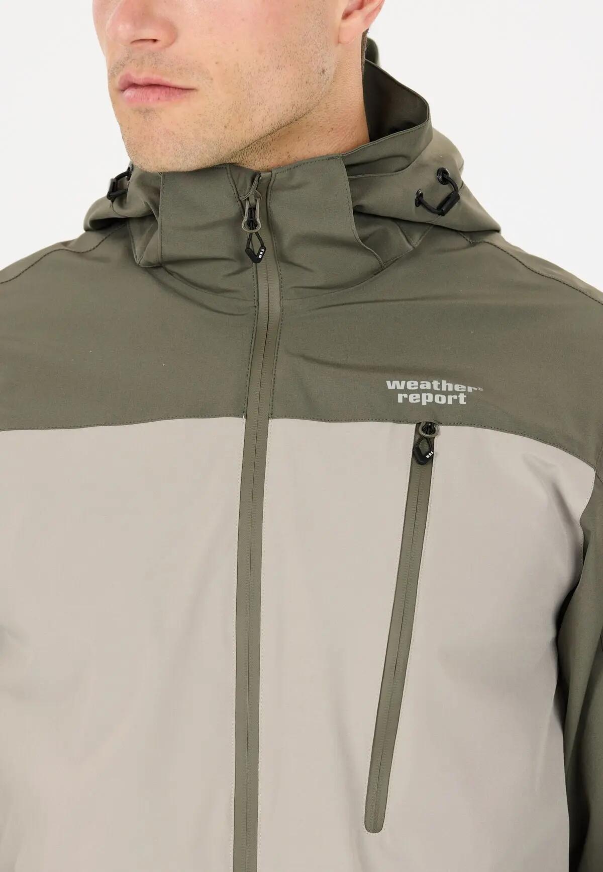 weather_report Delton M AWG Jacke W-PRO 15000 wasserdicht Herren – 3146 Tea Leaf 5/7