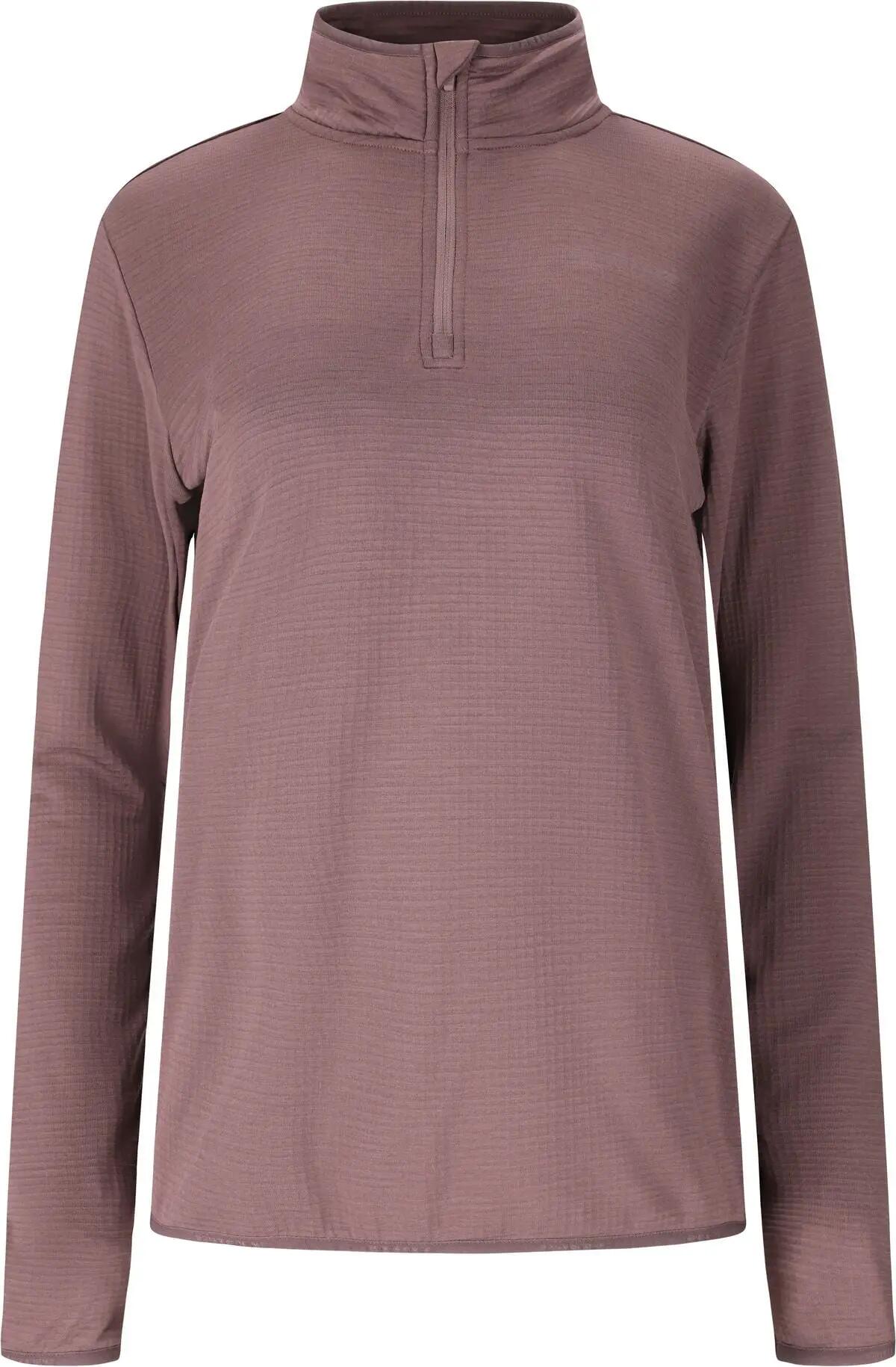 Midlayer Vironic W Waffle Melange Loose Fit aus 92% Polyester, 8% Elasthan – 2/7
