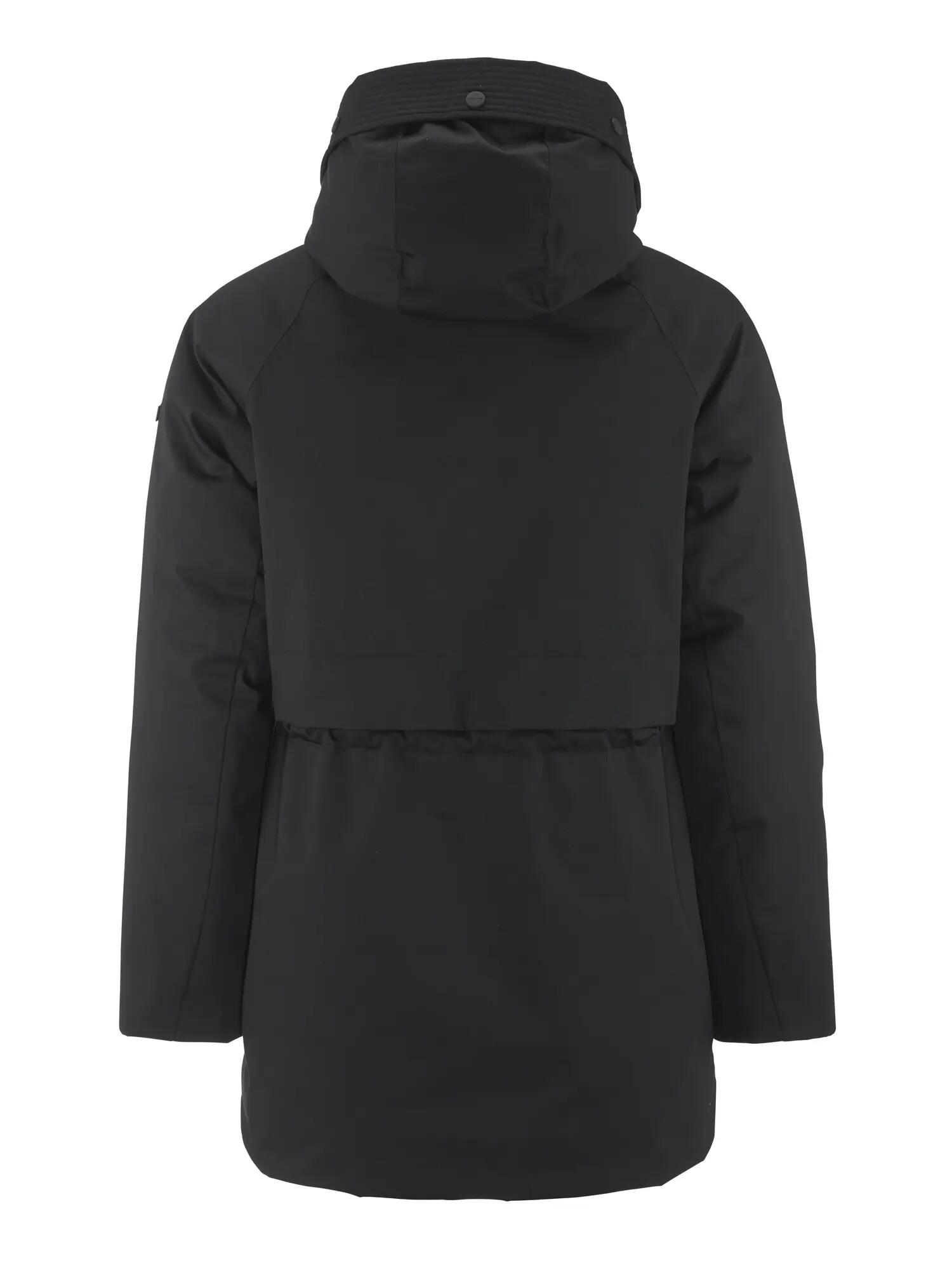 craft Urban Padded Parka W – warme, verstellbare Damenparka – Black 4/7