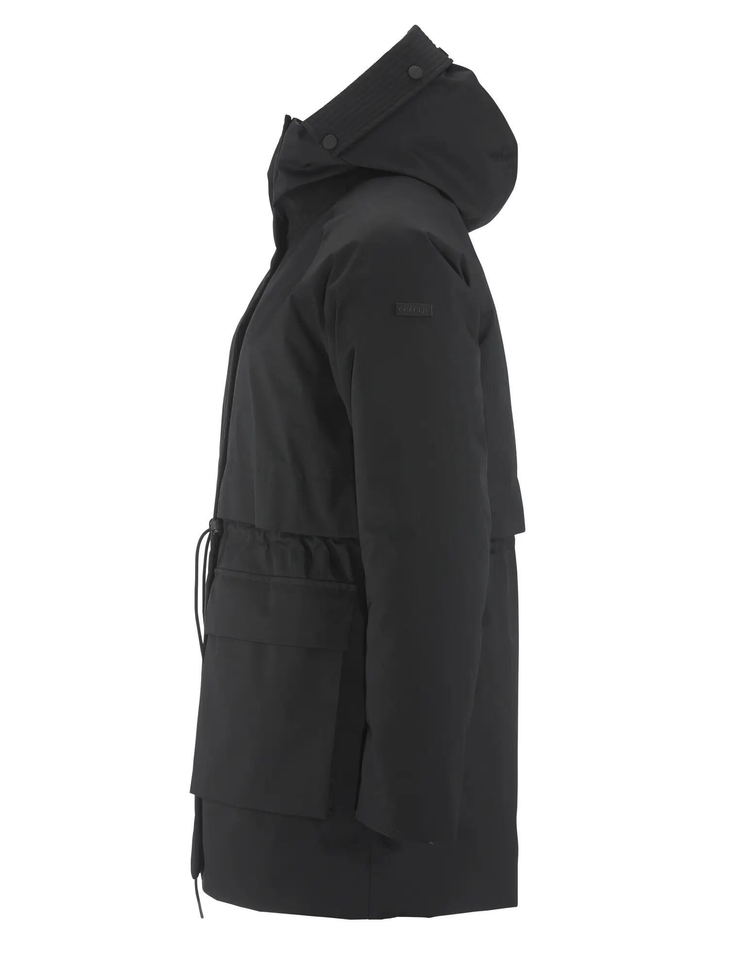 craft Urban Padded Parka W – warme, verstellbare Damenparka – Black 2/7