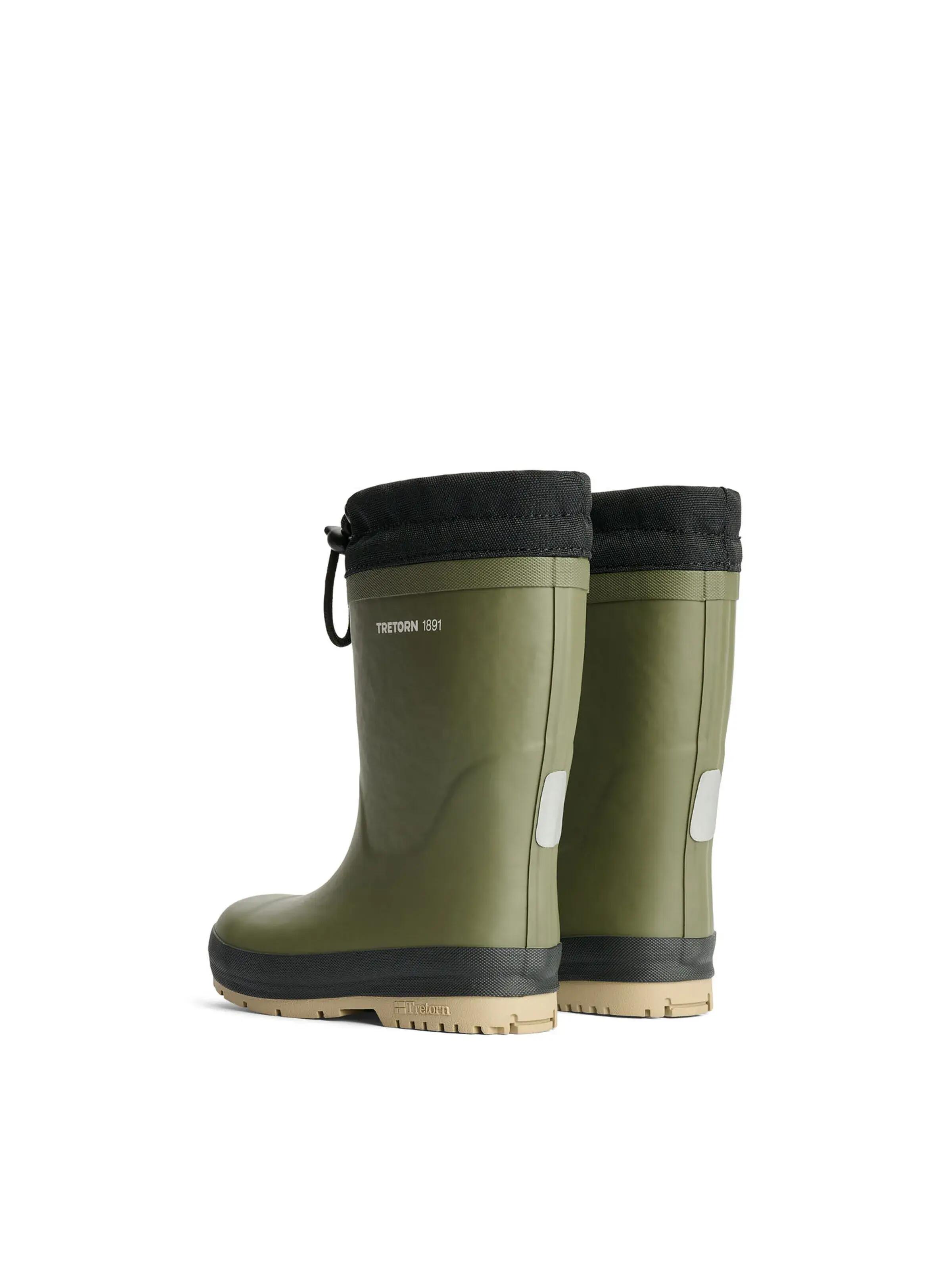outdoor_tretorn NAVEN bottes d'hiver enfants en caoutchouc naturel – 533/Smokey 4/6