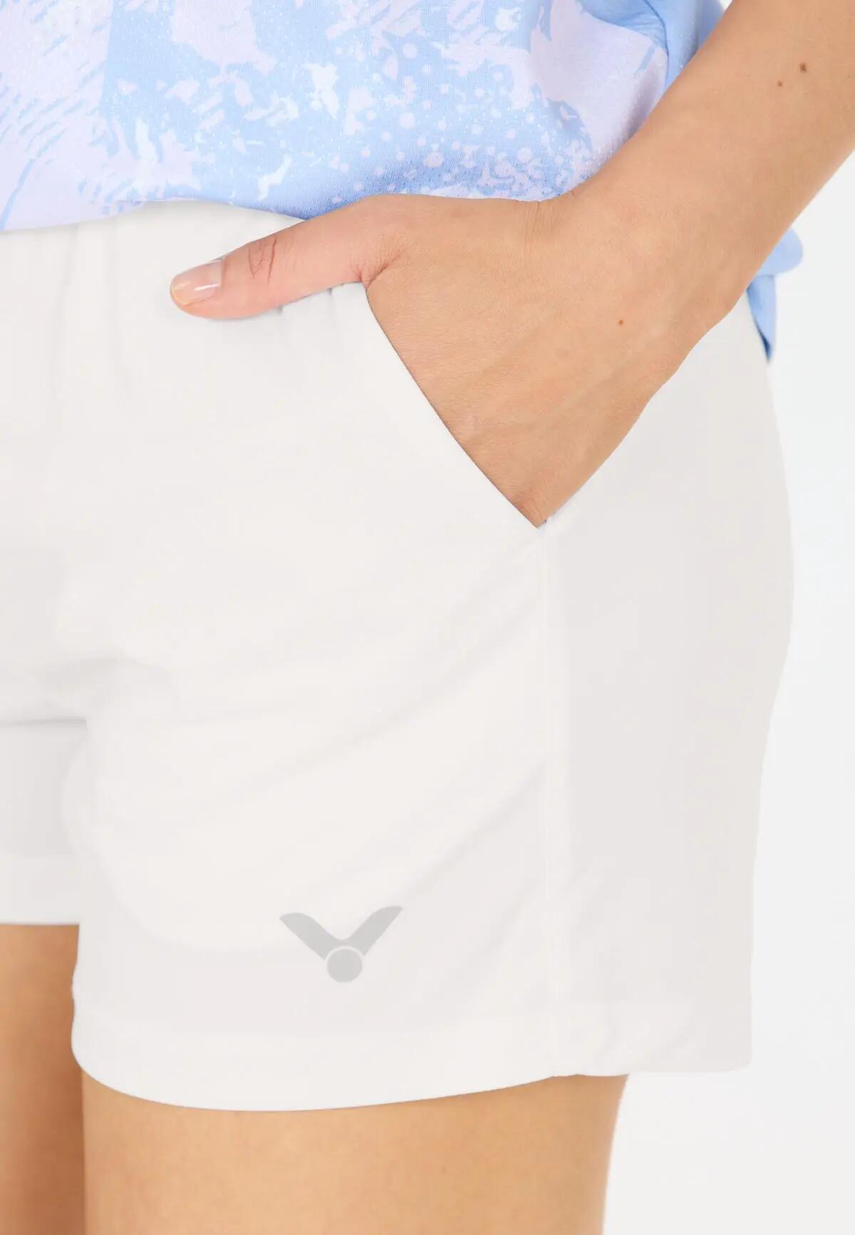 victor Sahara W Shorts in 100% poliestere per donna – 1002 White 5/7