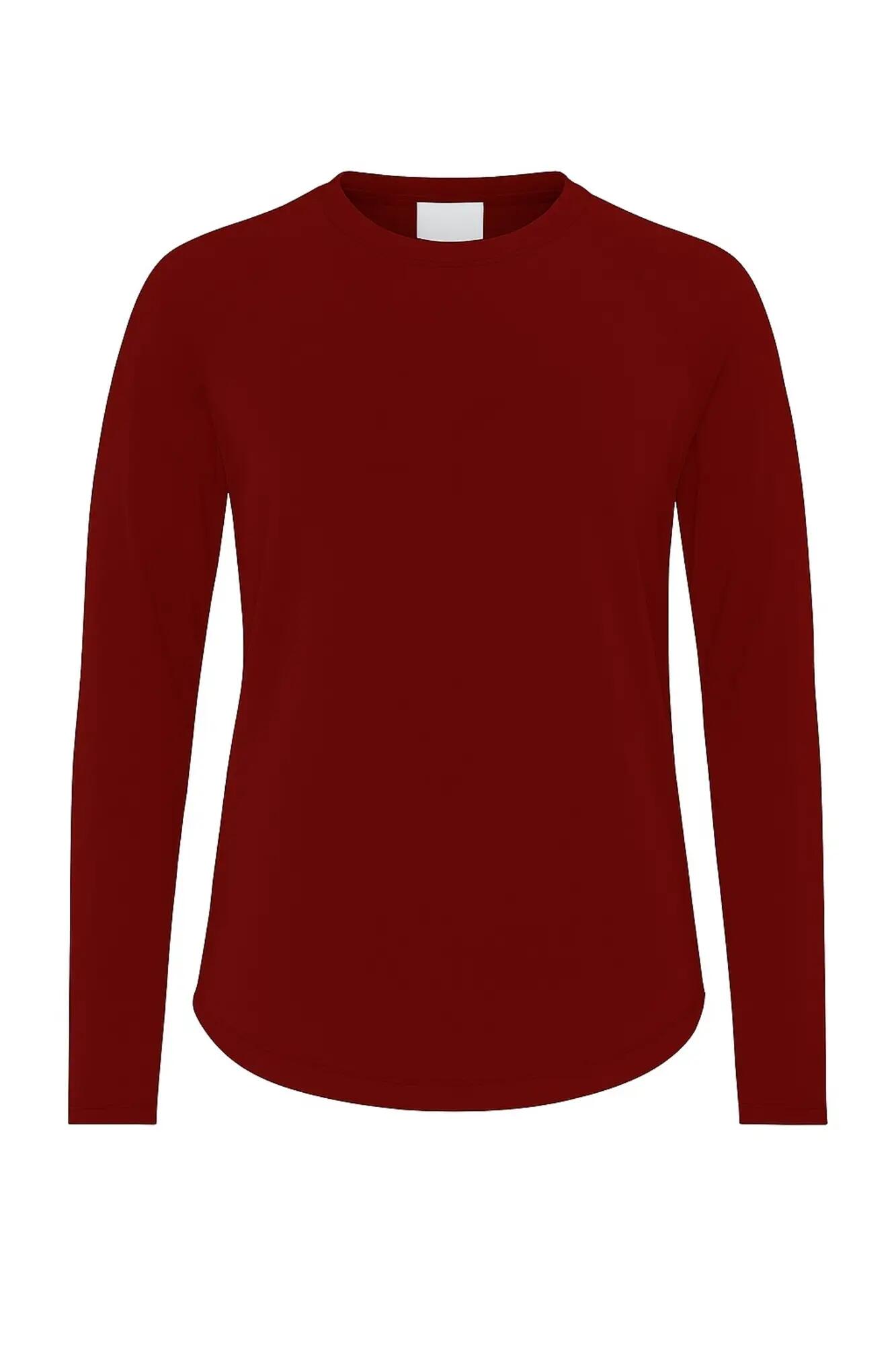 Collective LS Tee W T-shirt manches longues doux et extensible – Rhubarb 1/1