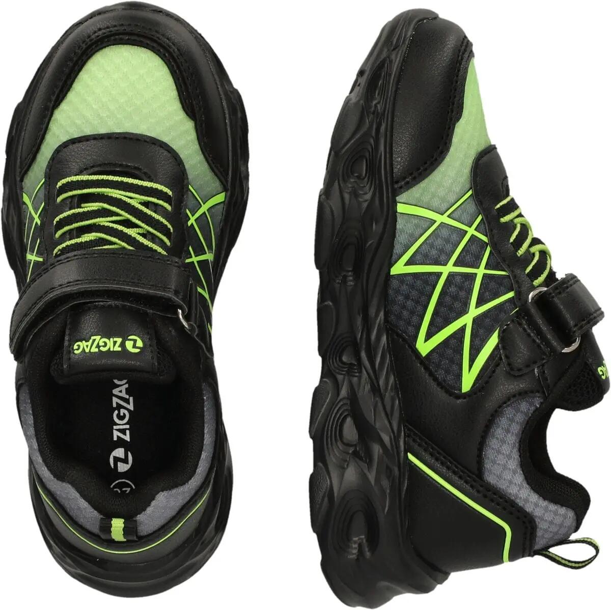 zigzag Chaussure enfant Kalmi avec lumières – 1001S Black Solid 5/7