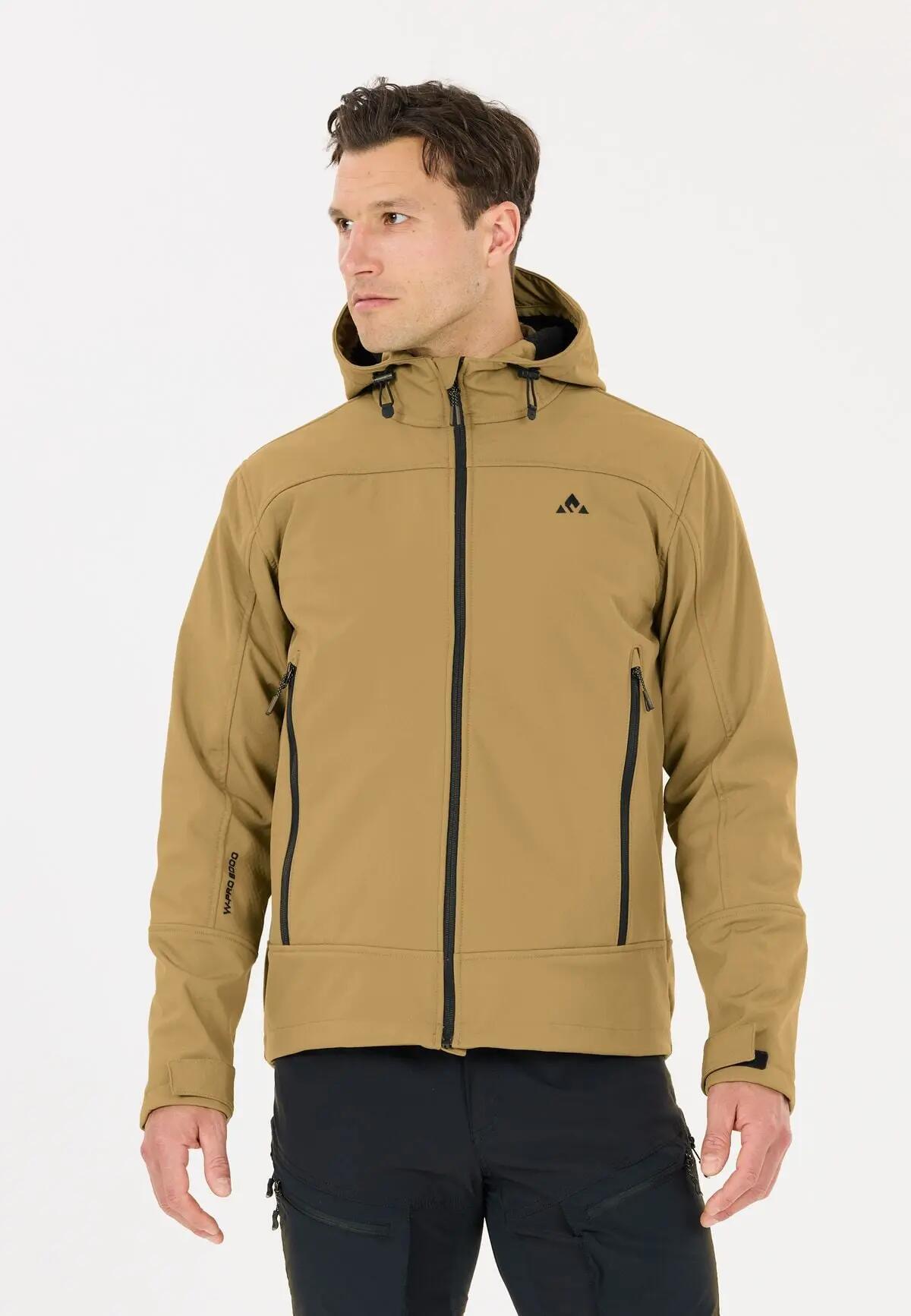 whistler Heren Softshelljas Frontier M van rekbaar polyester – 3284 Gothic Olive 1/7