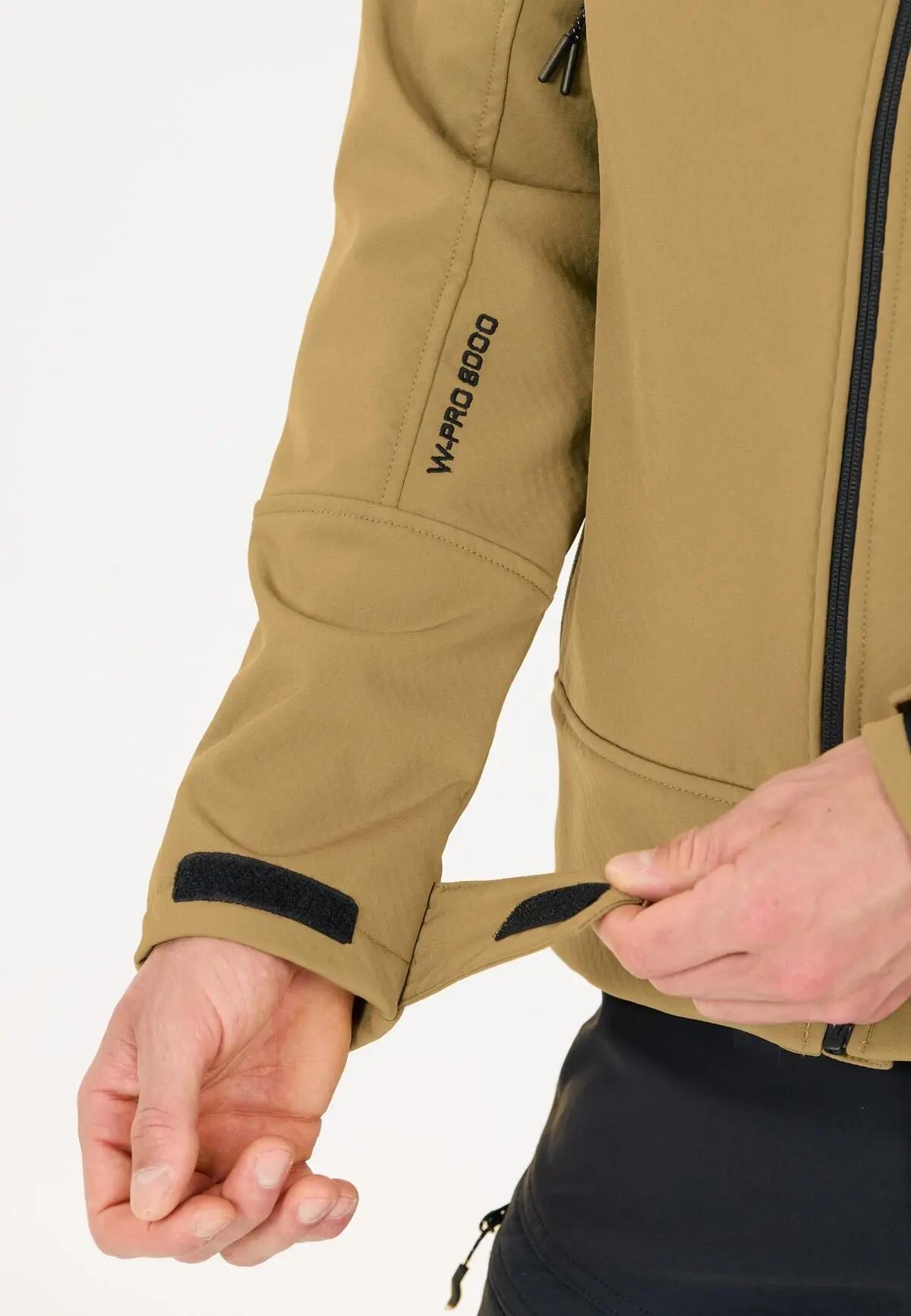 whistler Heren Softshelljas Frontier M van rekbaar polyester – 3284 Gothic Olive 7/7