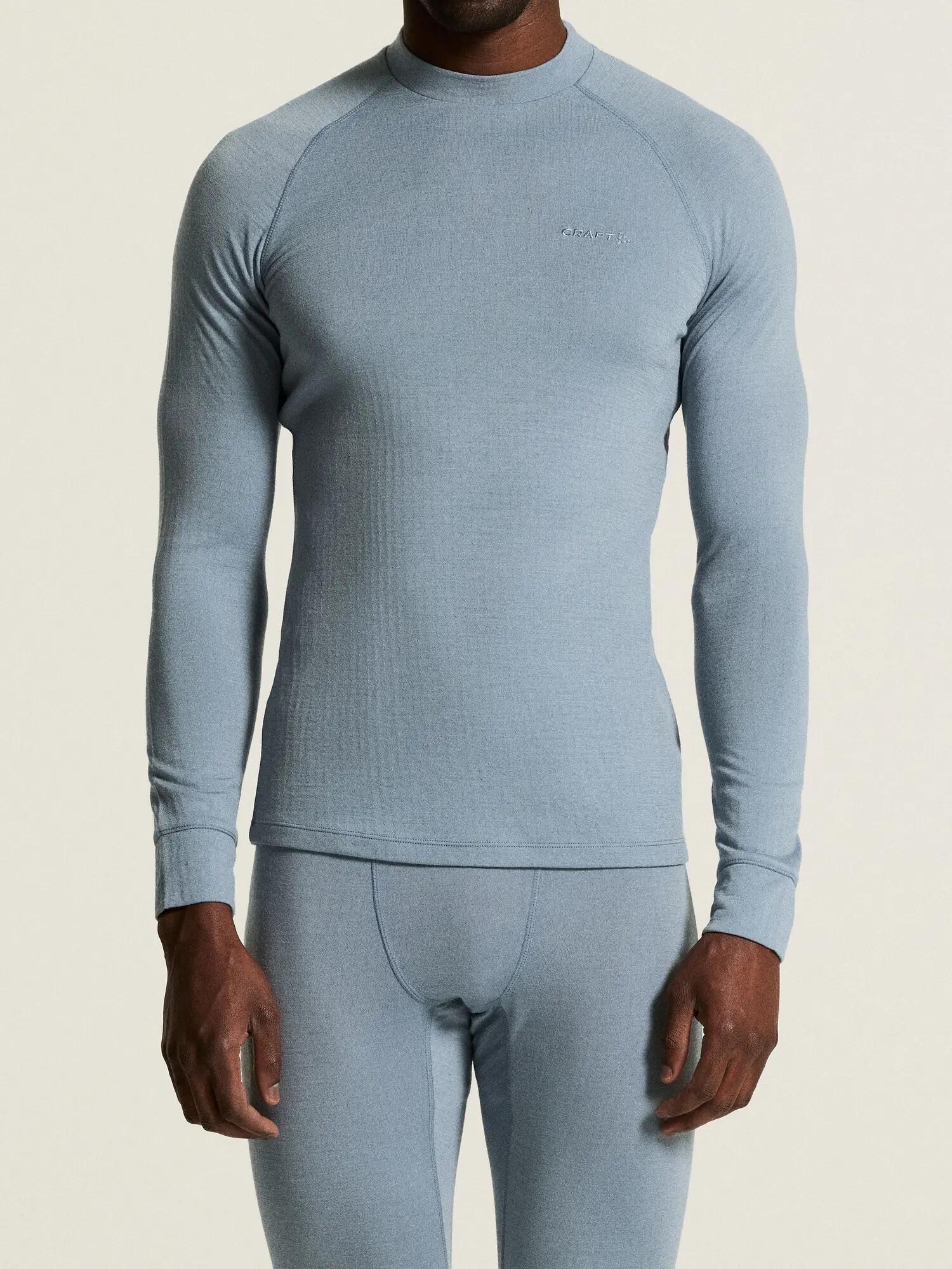 craft Longsleeve Wool Comfort RN LS met wollen buitenlaag – Shade 3/7