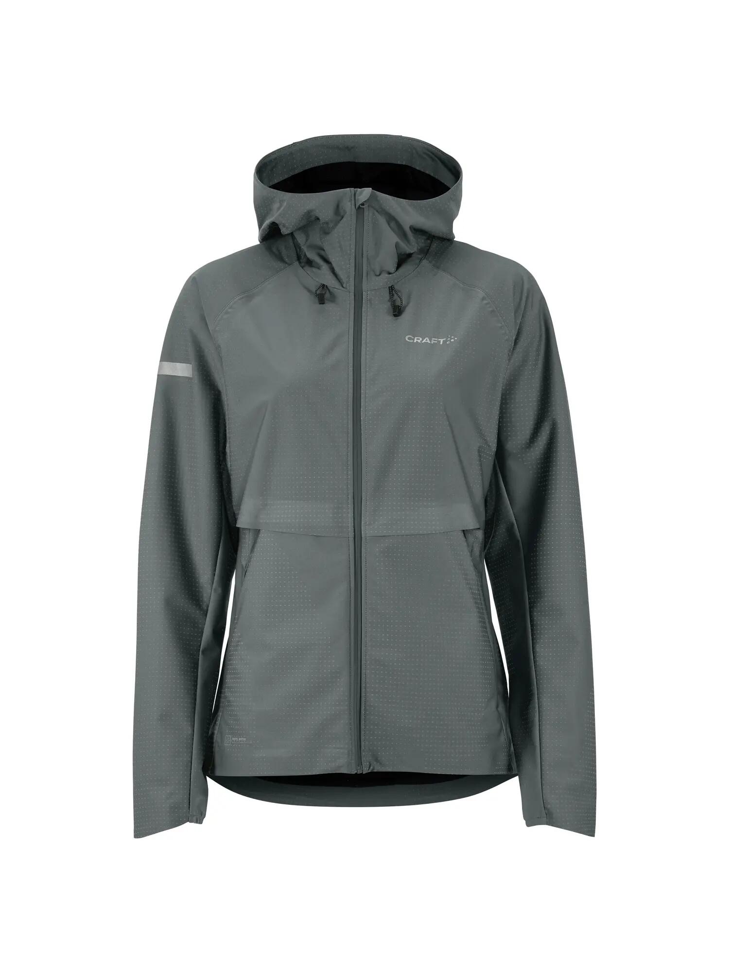 craft PRO Hydro Jacket 3 W waterdichte hardloopjas – Norit/Grey 2/7