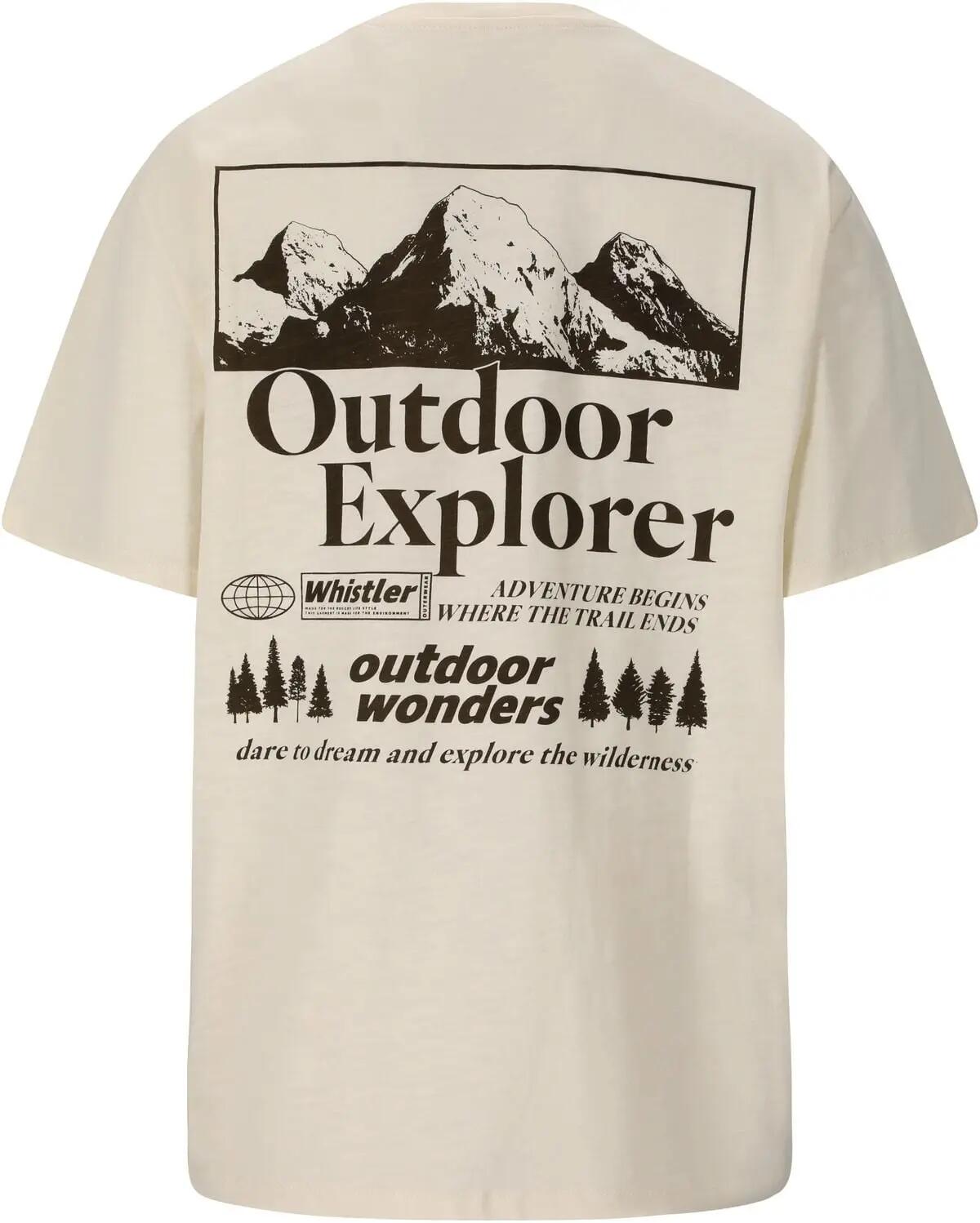 whistler Kunta W S-S camiseta 100% algodón – 1059 Gardenia 2/4