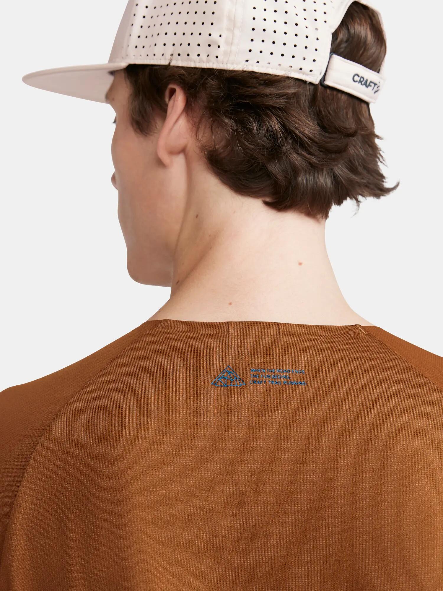 craft PRO Trail Wind LS Tee M — haut manches longues anti-vent – Roots 2/7