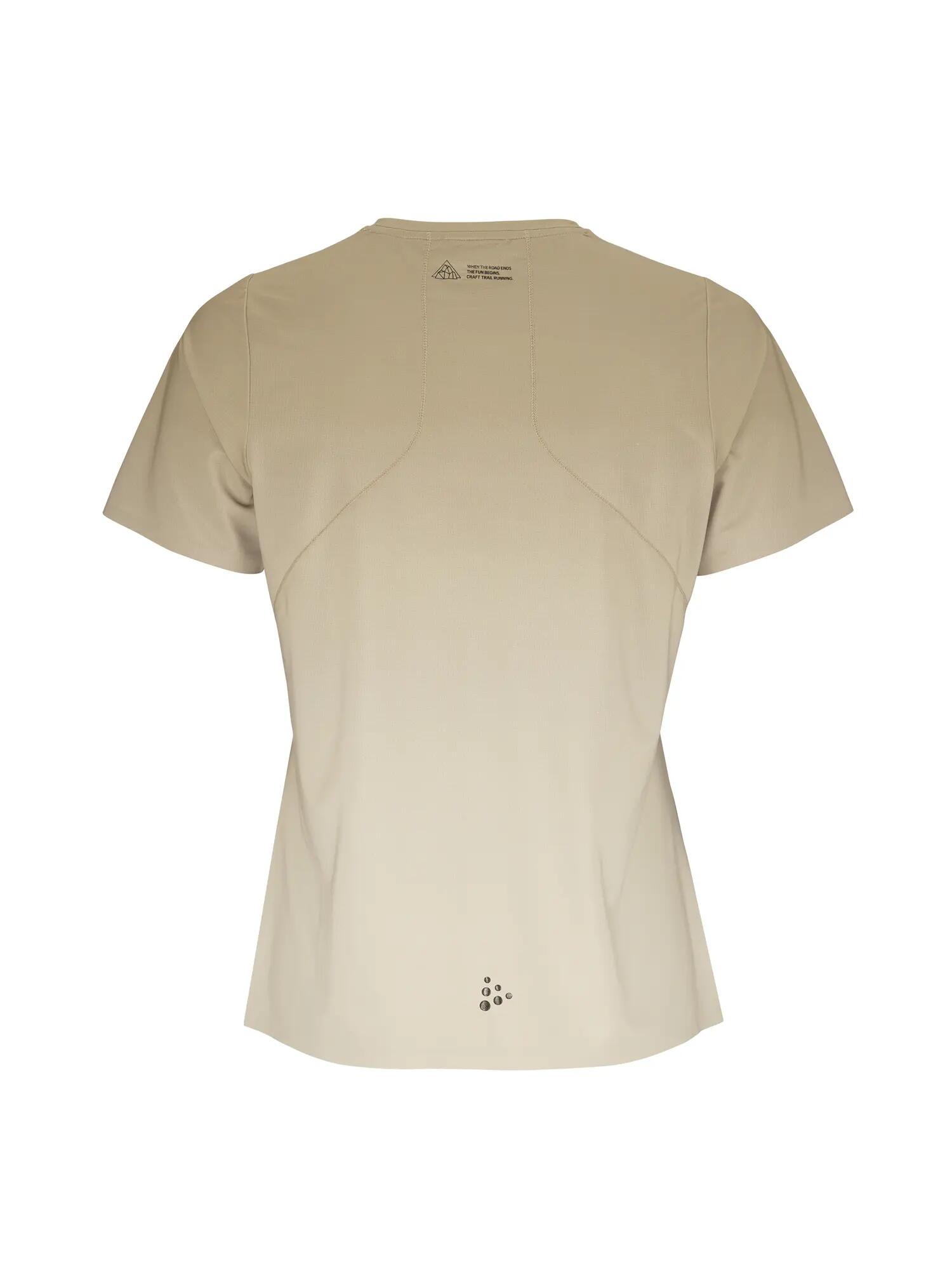 craft PRO Trail SS Tee 2 W – T-shirt running légère et respirante – Hay 2/7