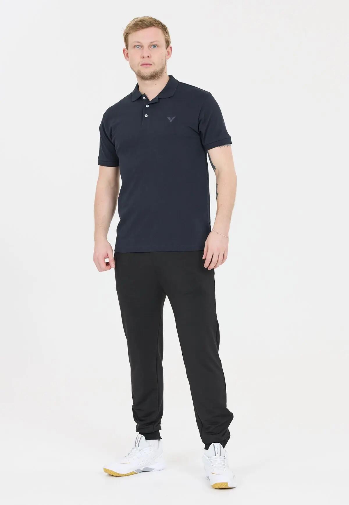 victor Torino Unisex Stretch Korte Mouw Polo – 2101 Dark Sapphire 5/7