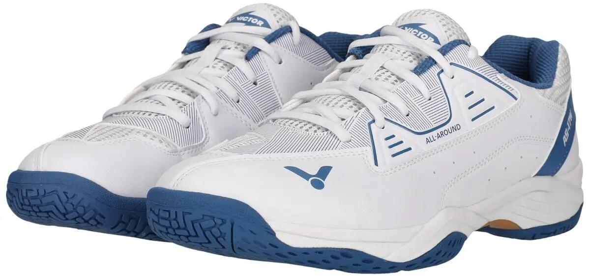 victor Chaussures AS-17W en polyester – 2001AF White/Nautical blue (AF) 5/7