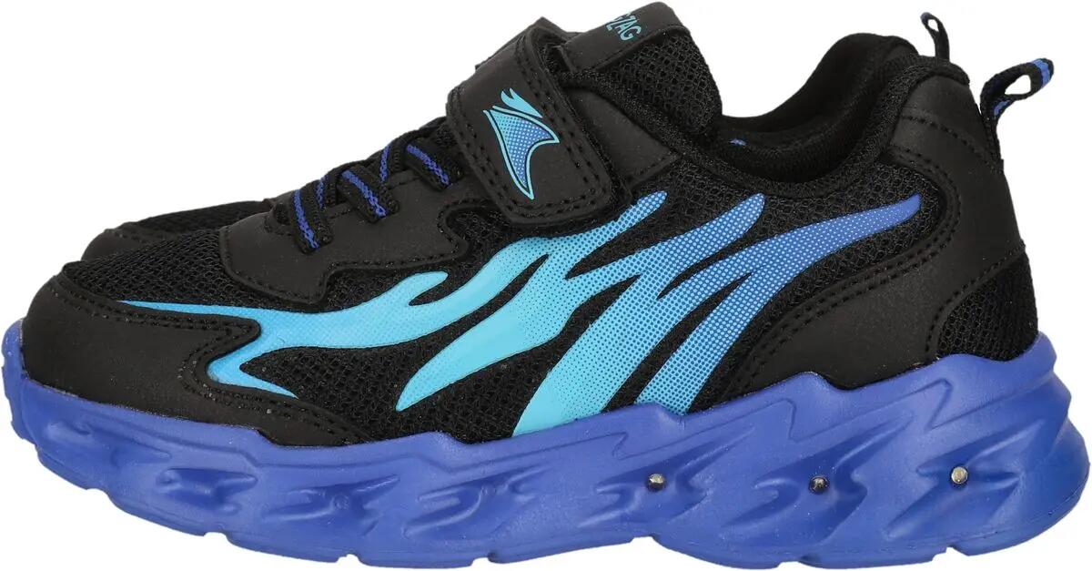 zigzag Chaussure Enfant Gukal avec Lumières – 2010 Royal Blue 6/7