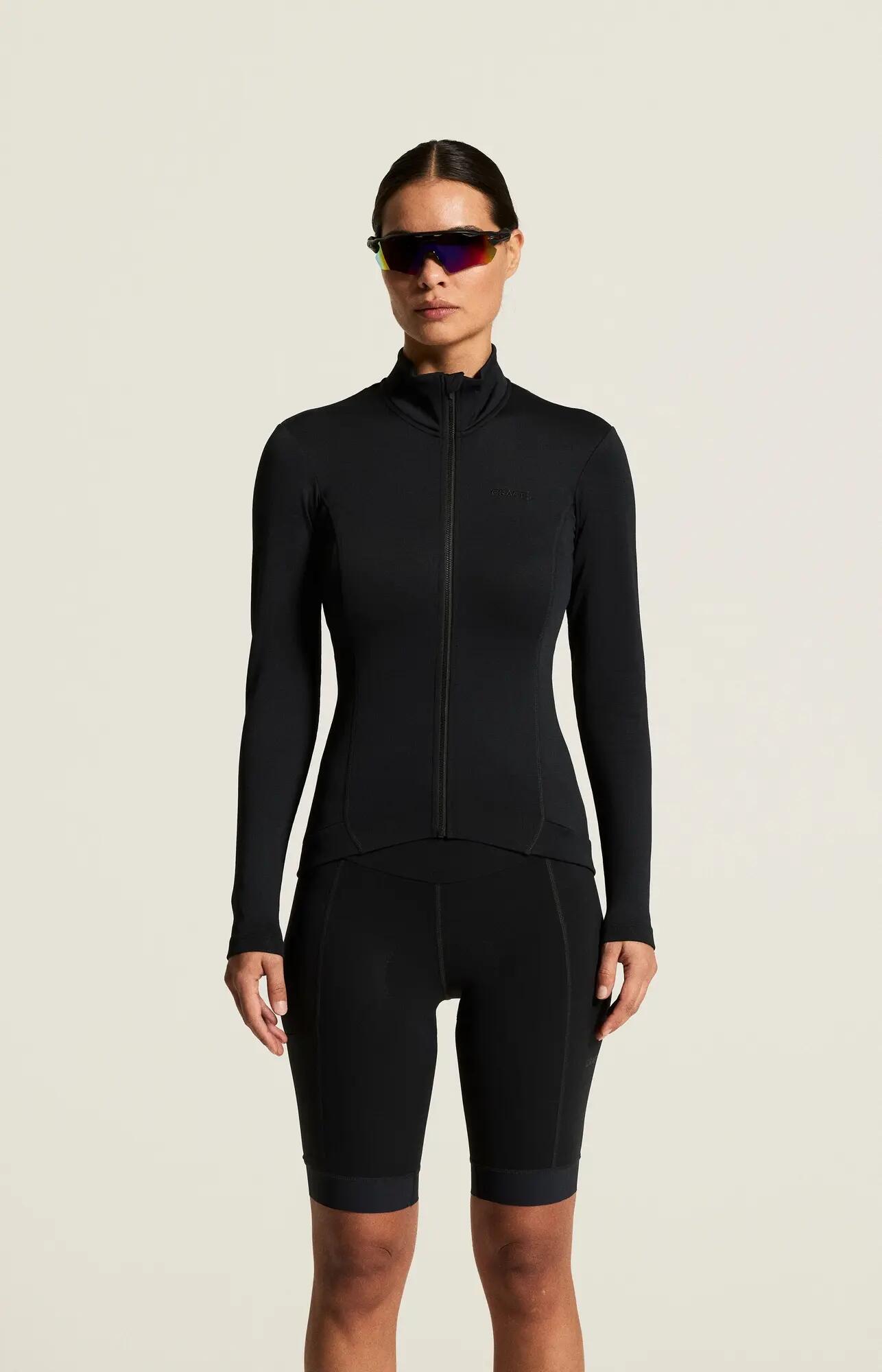 craft SubZ LS Jersey 2 W – Langarm-Radtrikot, warm – Black 4/7