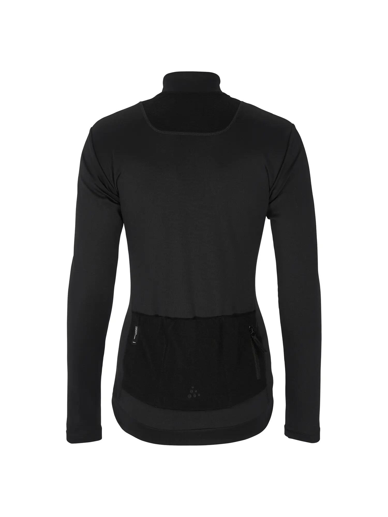craft SubZ LS Jersey 2 W – Langarm-Radtrikot, warm – Black 2/7