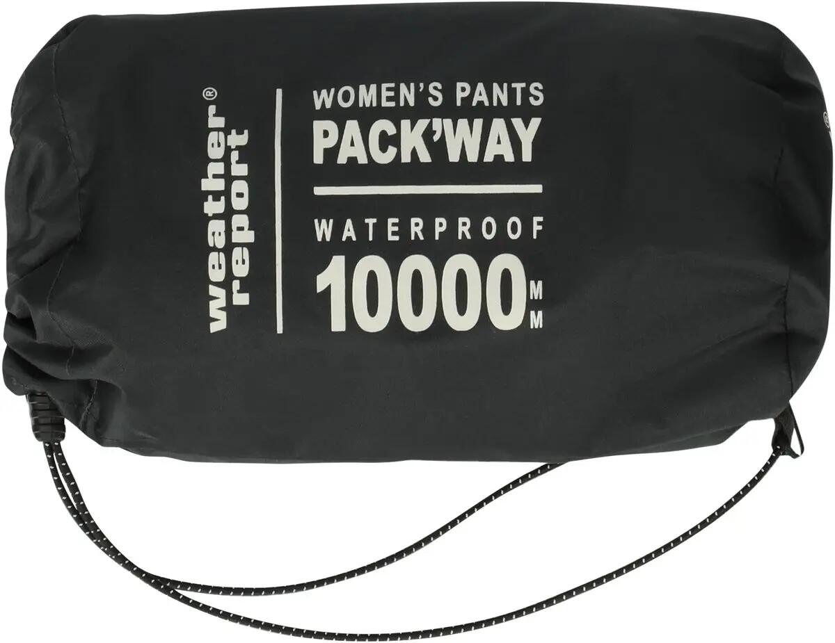 weather_report Pantalon Pack'way W imperméable pliable – 1001 Black 5/7
