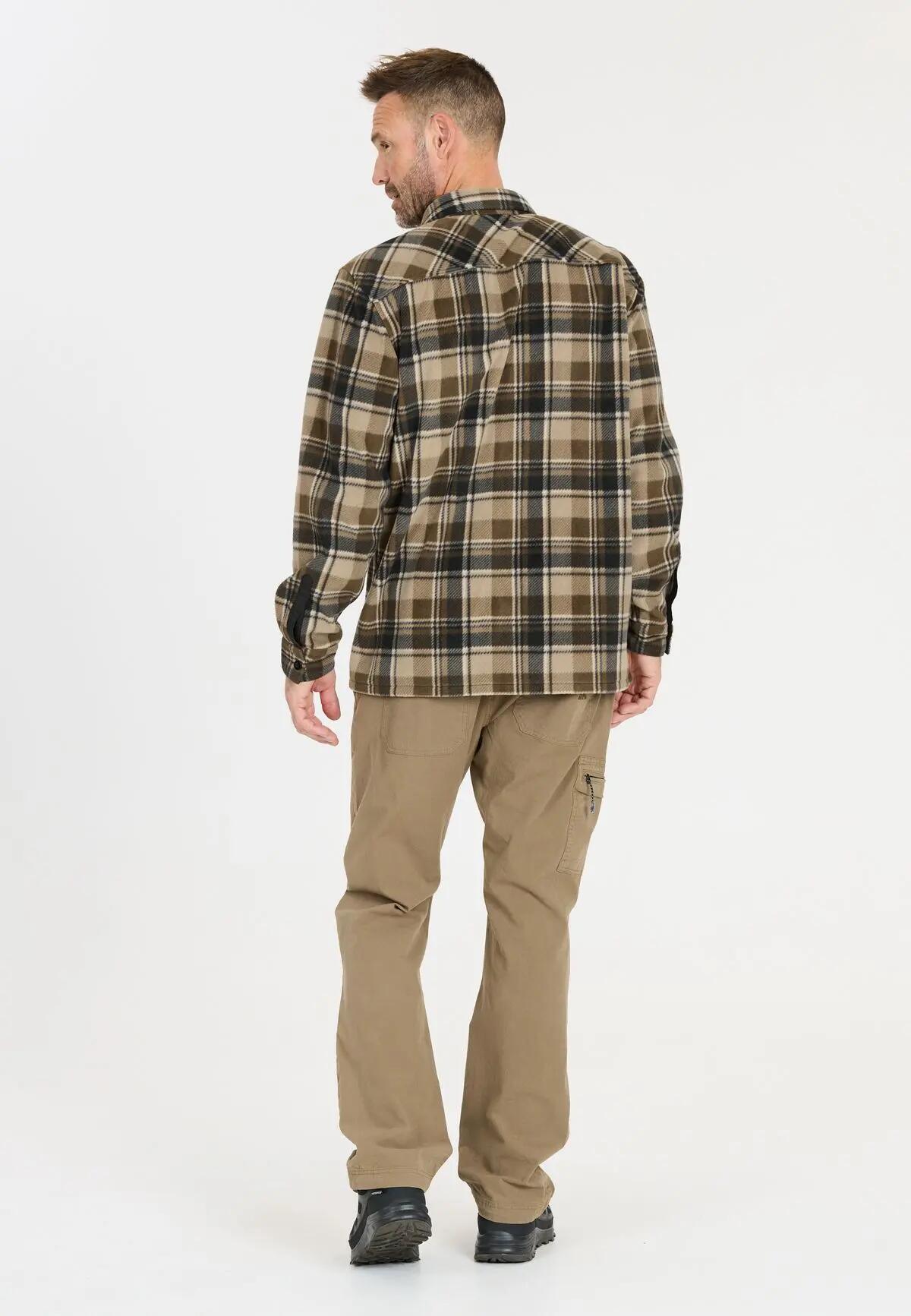 whistler Chemise en polaire Astrali M Checked – 100% polyester – 5370 Teak 7/7
