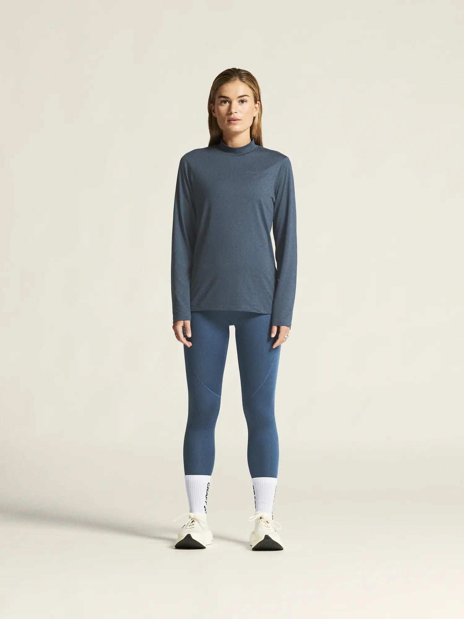 craft Flow MN LS W – Maillot manches longues doux et extensible – North/Melange 6/7