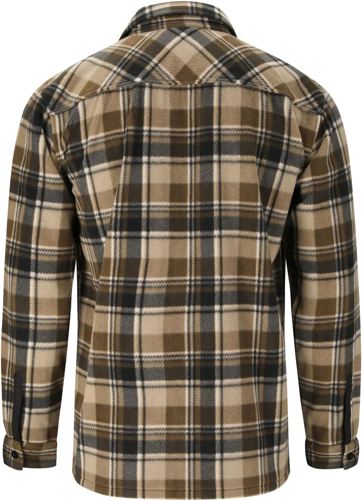 whistler Chemise en polaire Astrali M Checked – 100% polyester – 5370 Teak 3/7