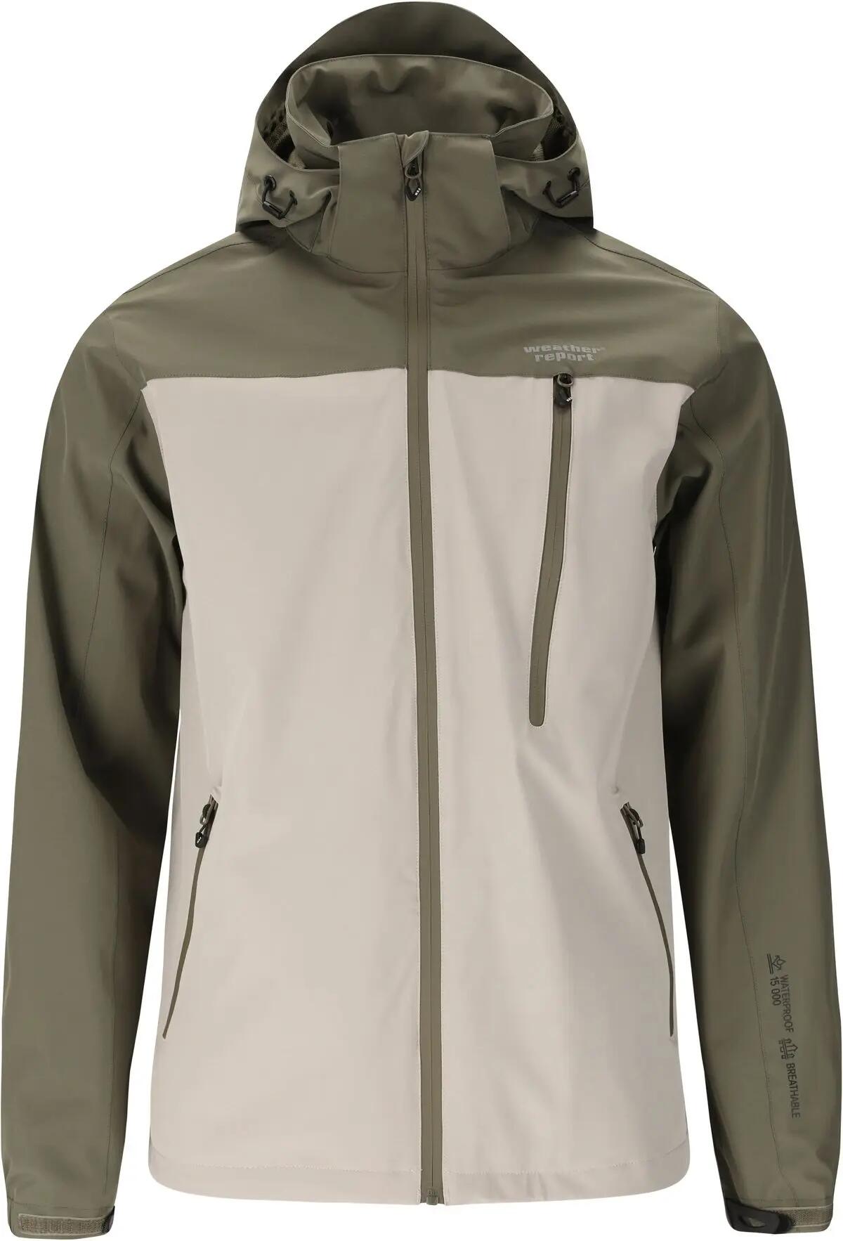 weather_report Delton M AWG Jacke W-PRO 15000 wasserdicht Herren – 3146 Tea Leaf 2/7