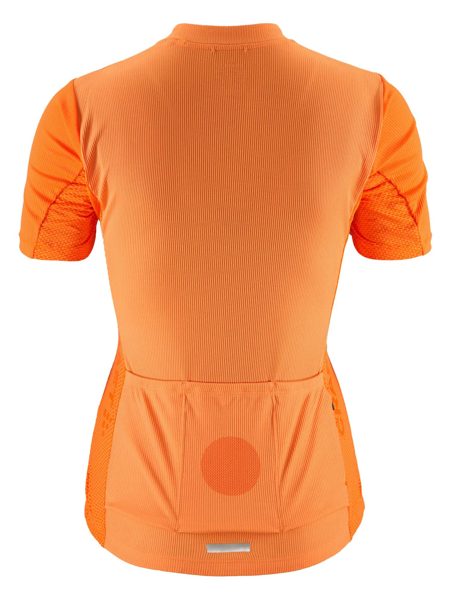 craft Endur Jersey W – Funktionsradtrikot aus recyceltem Polyester – Sour-Tart 2/2
