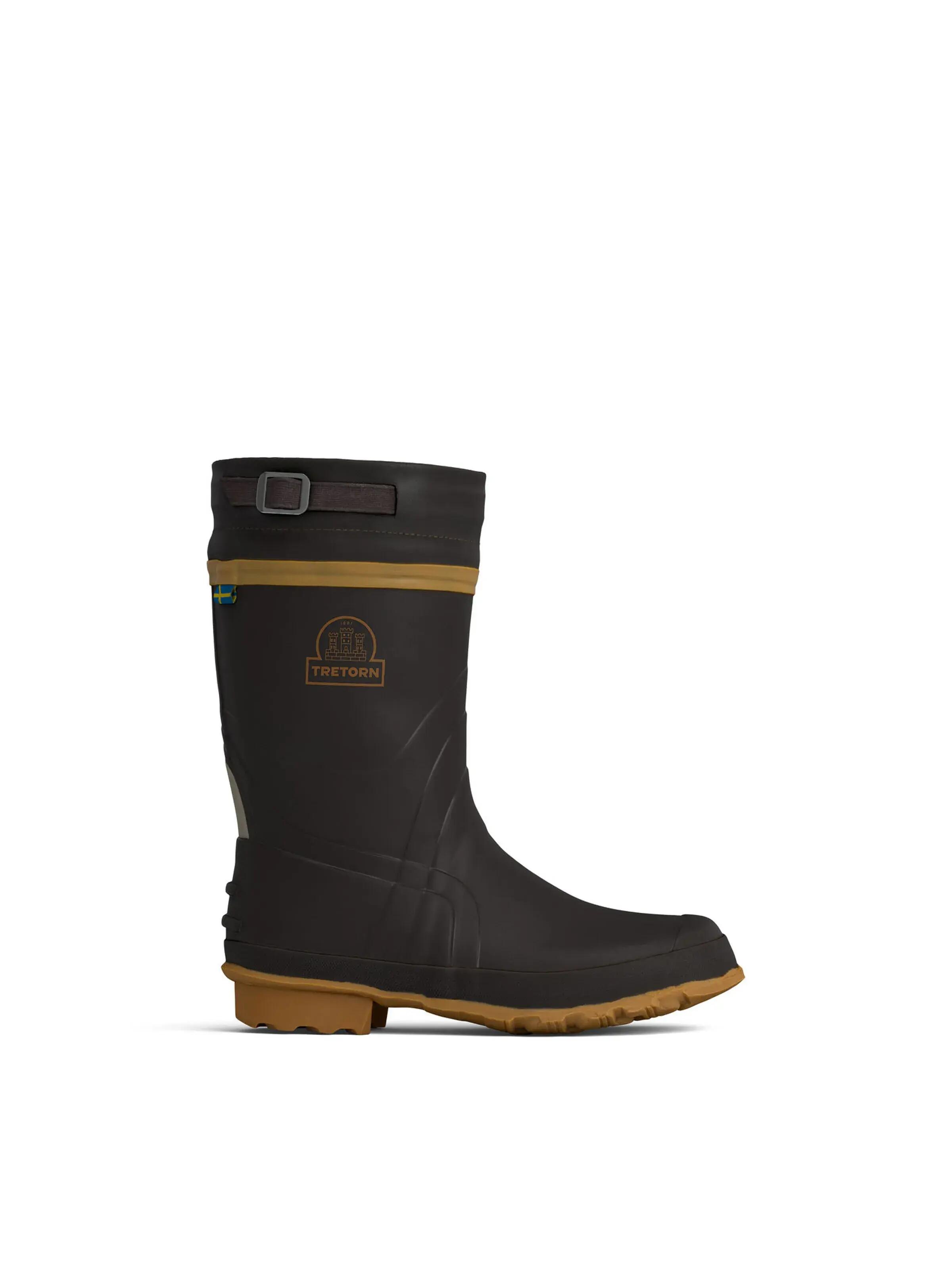 outdoor_tretorn CASTOR bottes en caoutchouc à semelle en bois – 020/Brown 2/6