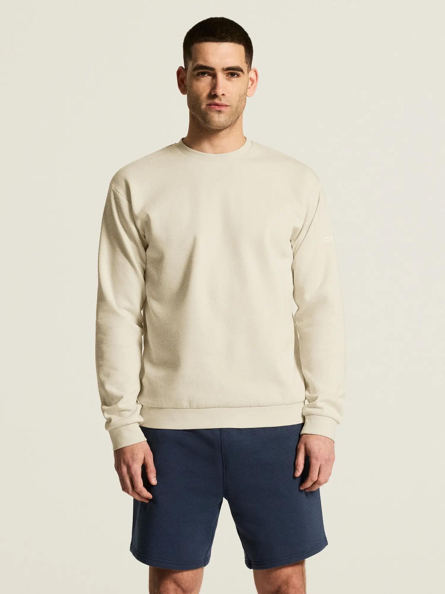 craft Community 2.0 R Neck M sweat-shirt col rond en coton biologique – Tofu 6/7