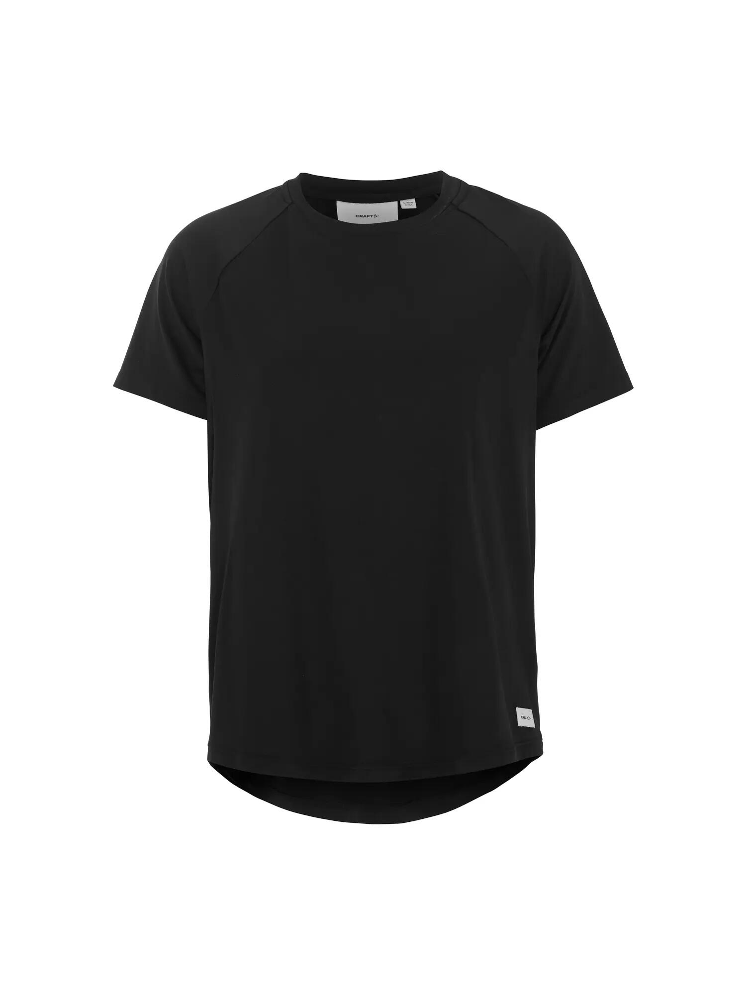 craft T-shirt Collective SS W en polyester recyclé et élasthanne – Noir – Black 1/7