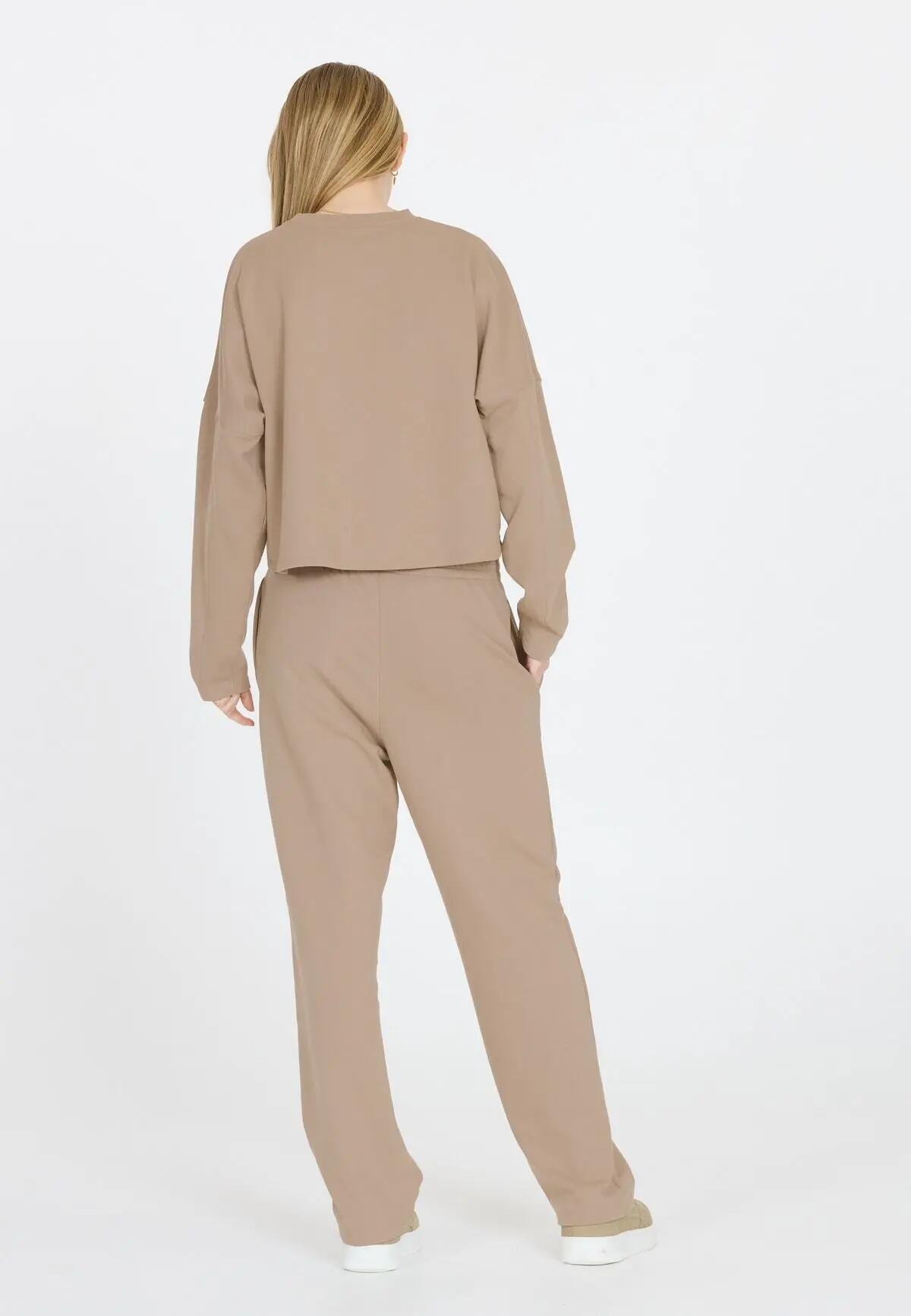 endurance Sweater Clairen G Crew Neck Kids – Regular fit – 1193 Roasted Cashew 6/7