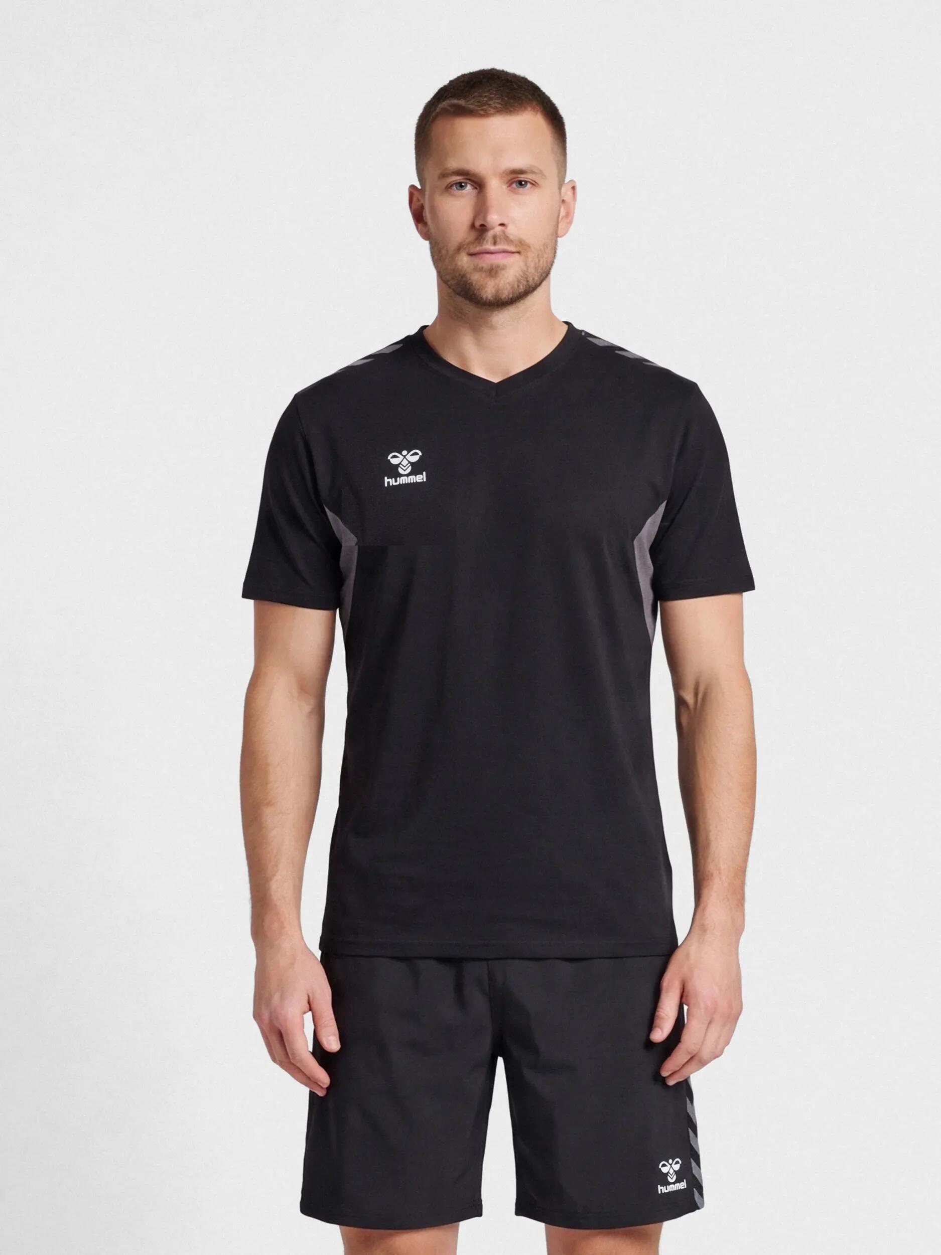 hummel T-shirt hmlAUTHENTIC CO S/S en coton - BLACK 5/5