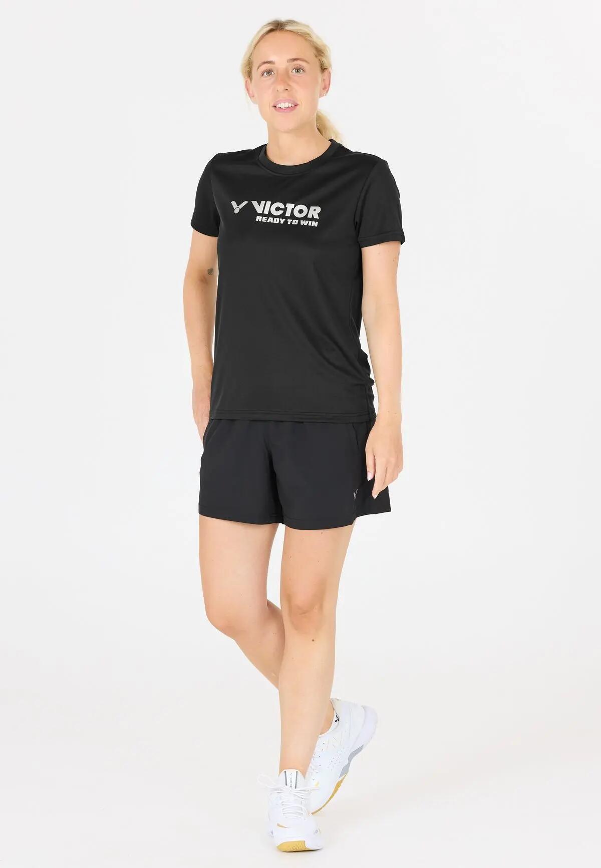 victor T-shirt Lucy W en 100% polyester – 1001 Black 5/7