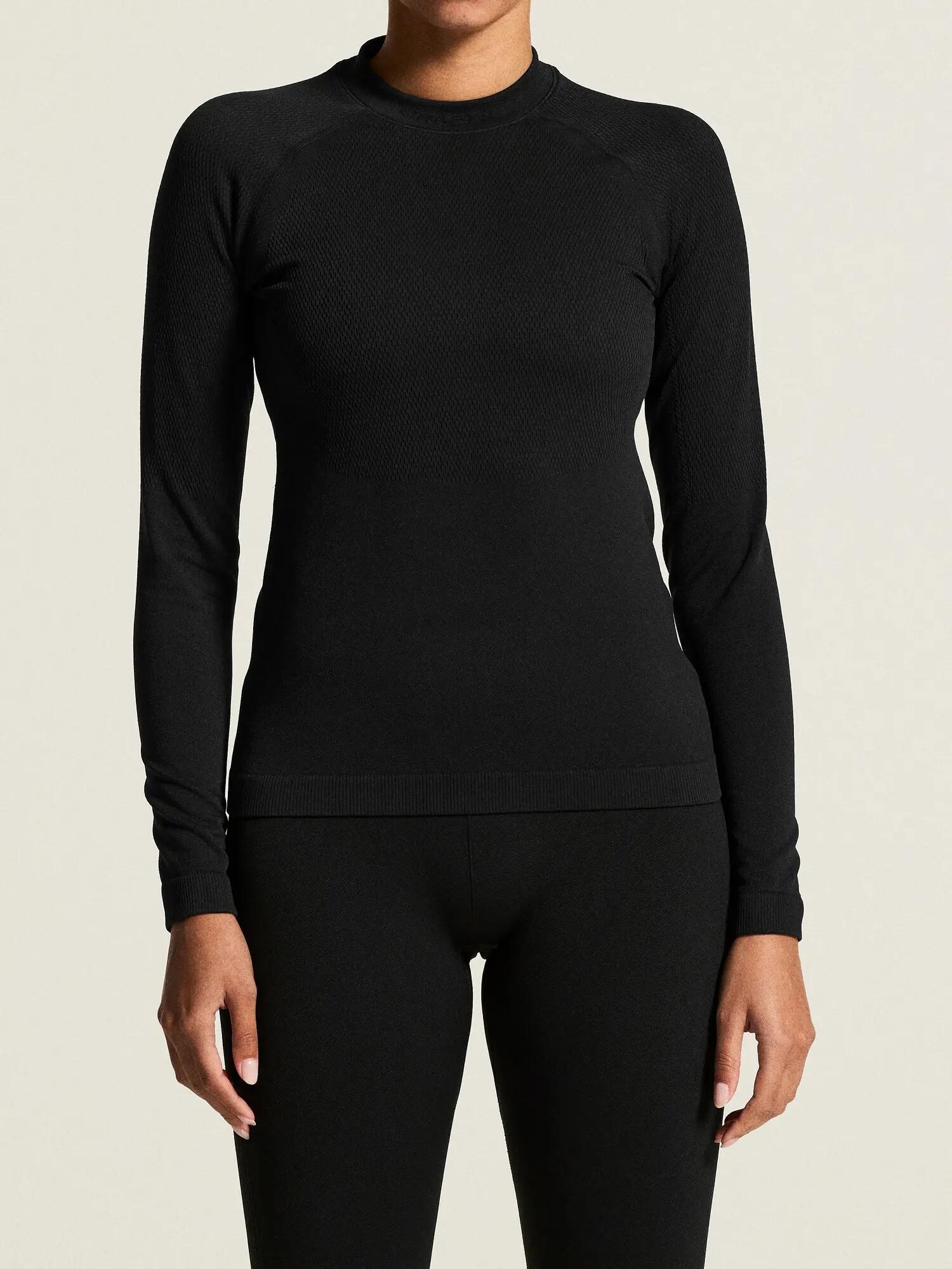 craft Warm Comfort LS W – Damen Langarm-Base-Layer, wärmend – Black 3/7