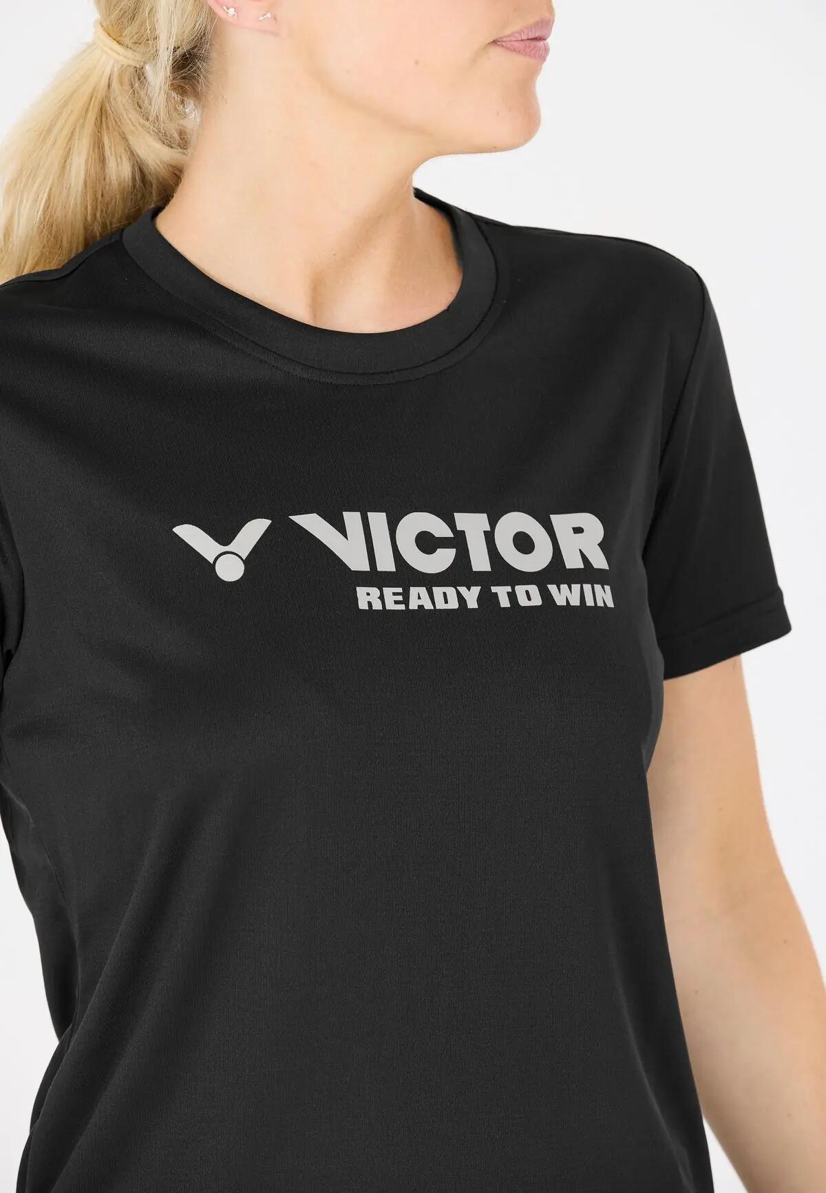 victor T-shirt Lucy W en 100% polyester – 1001 Black 4/7