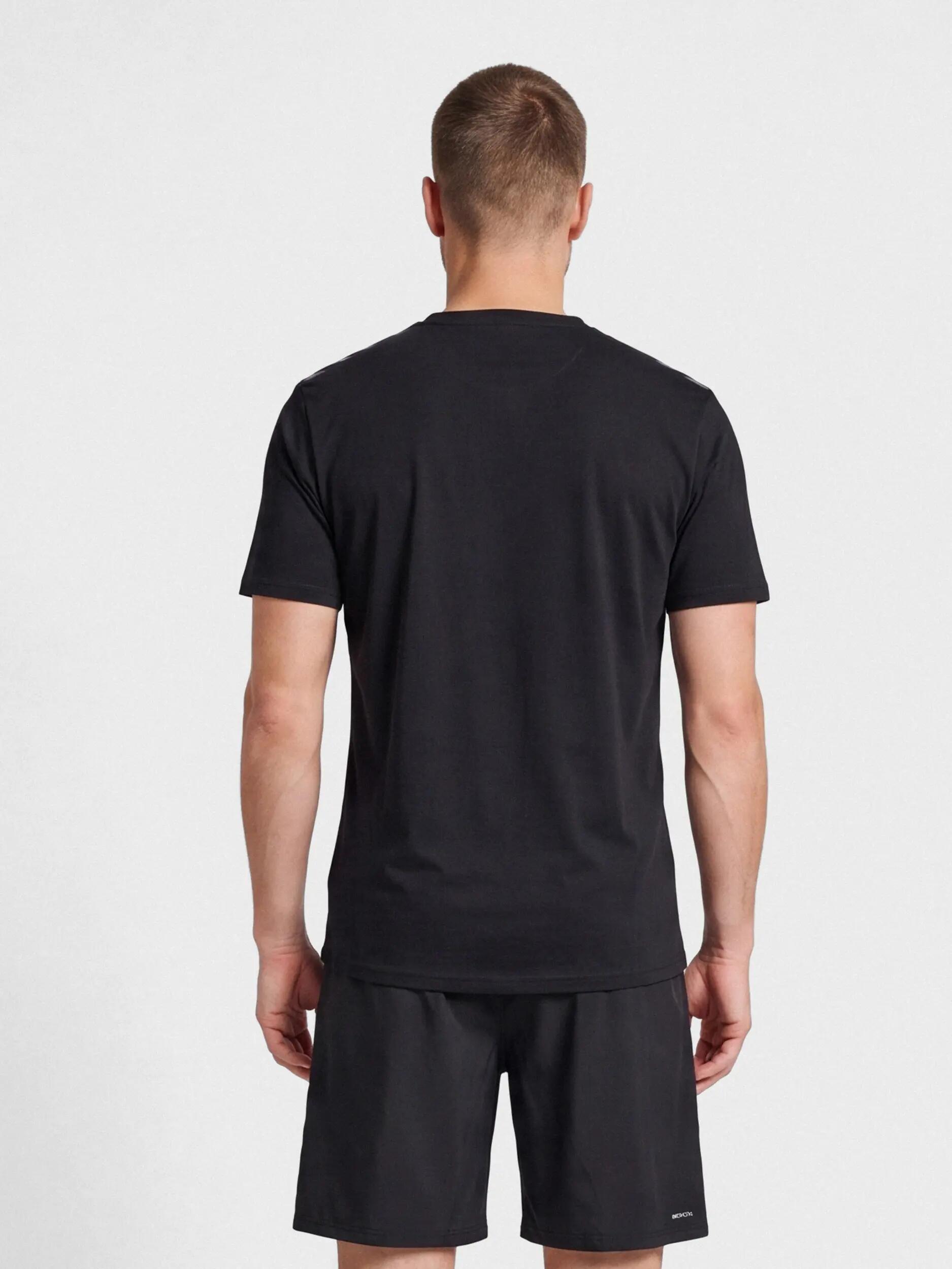 hummel T-shirt hmlAUTHENTIC CO S/S en coton - BLACK 4/5