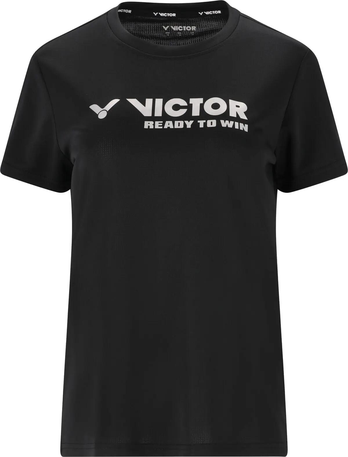 victor T-shirt Lucy W en 100% polyester – 1001 Black 2/7