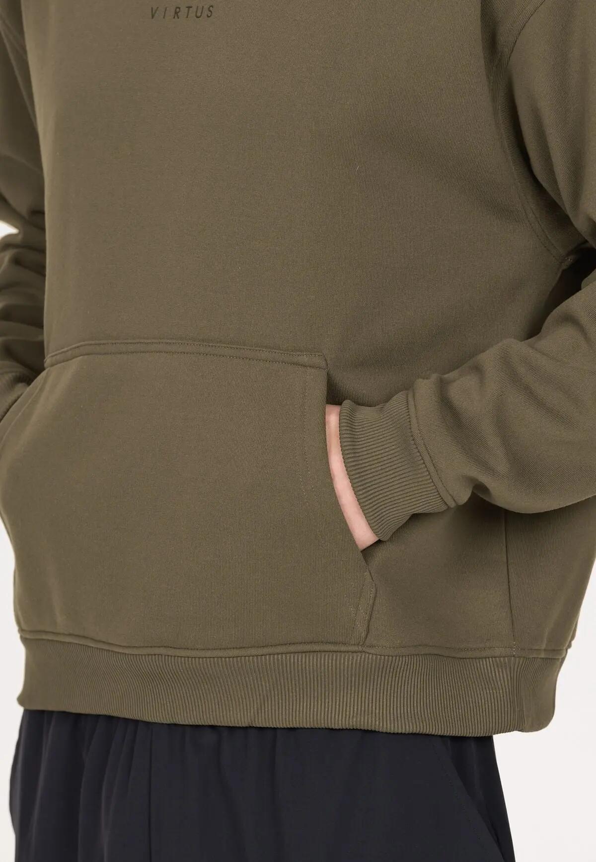 virtus Dill M Hoody Sweatshirt 100% polyester – 1321 Crocodile 6/7