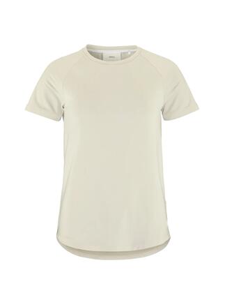 craft T-shirt Collective SS W en polyester recyclé stretch – Plaster