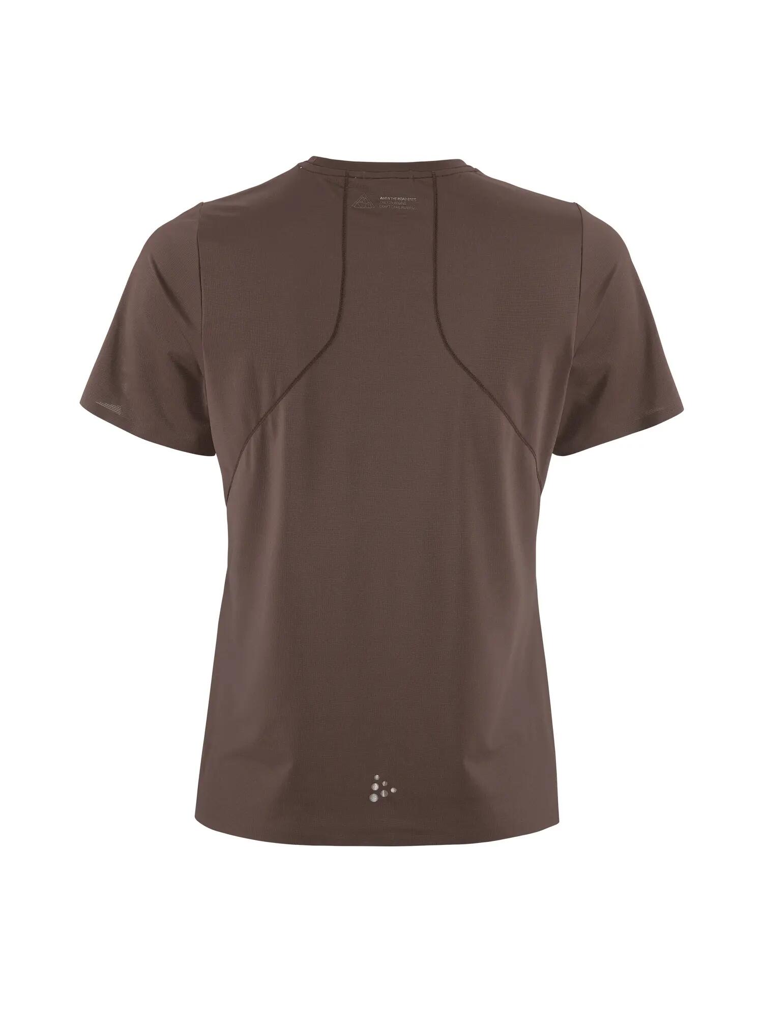 craft PRO Trail SS Tee 2 W - Leichtes, belüftetes Laufshirt – Prune 2/7