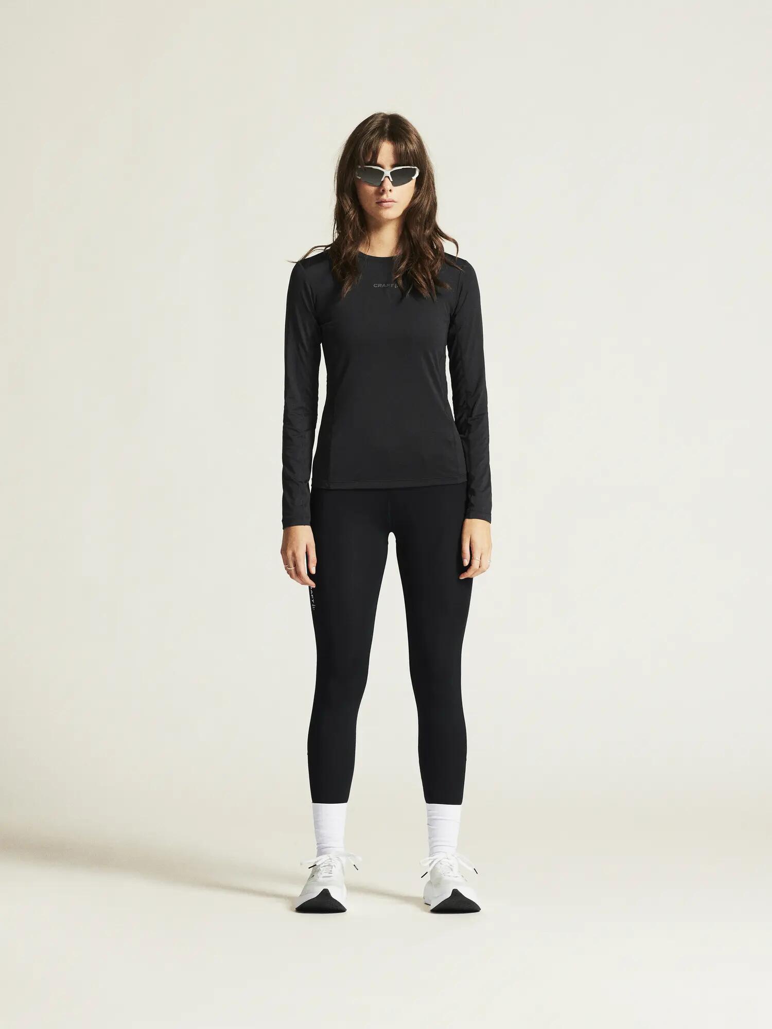 craft ADV Essence LS Tee 2 W – Langarm-Trainingsshirt aus recyceltem Polyester 6/7