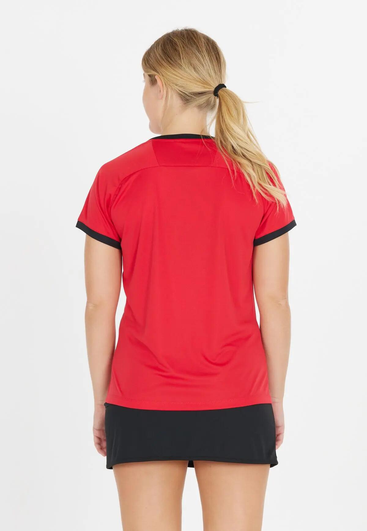 fz_forza T-shirt Femme 100% polyester recyclé – 4009 Chinese Red 7/7